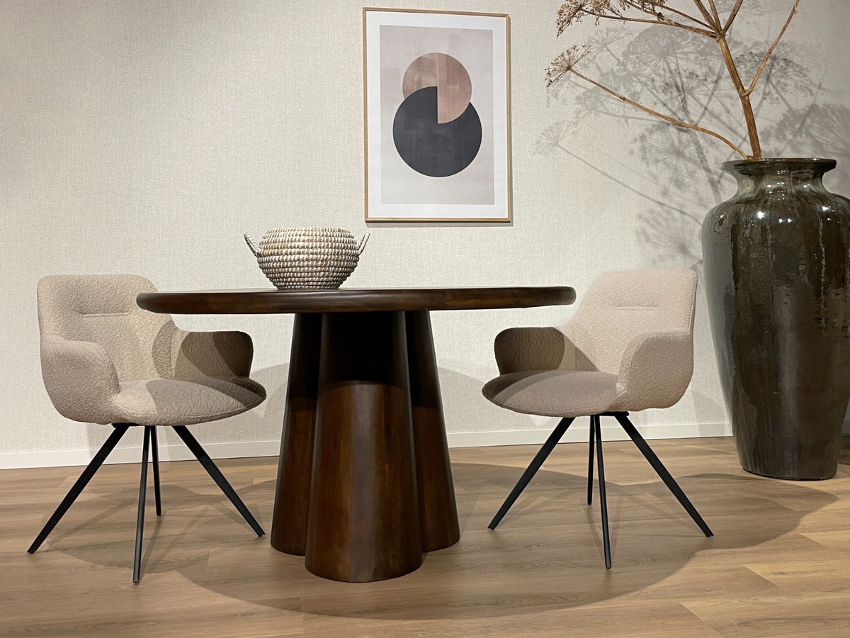 Brix Klubber 130 cm Spisebord