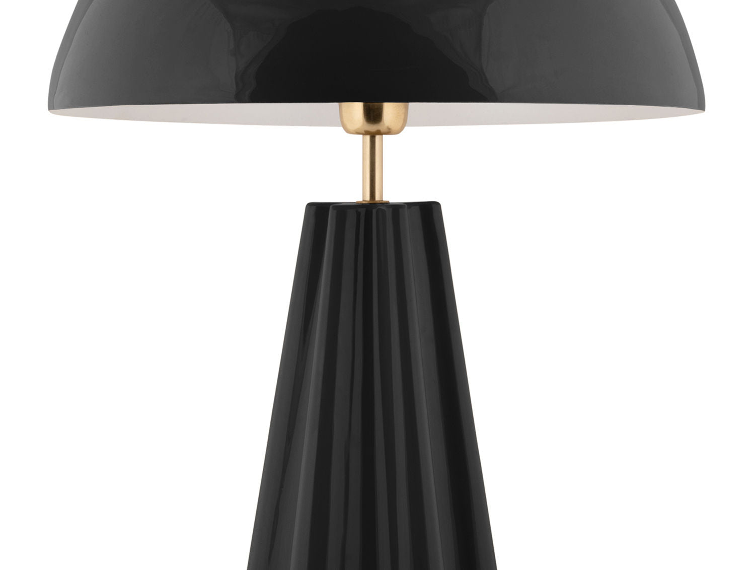 LEITMOTIV Table lamp Amplio XL enamel black