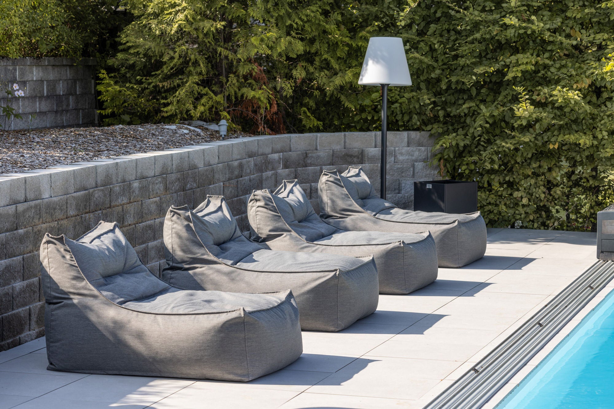 Venture Home Redang Relaxbag Fabric - Dark grey / 94*94*75