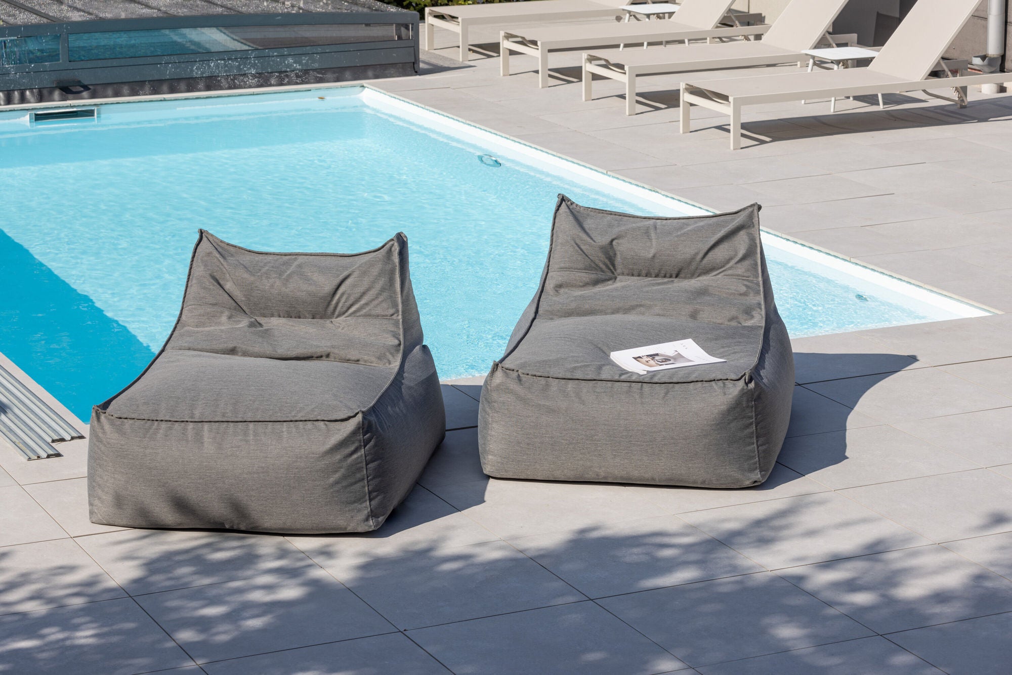 Venture Home Redang Relaxbag Fabric - Dark grey / 94*94*75