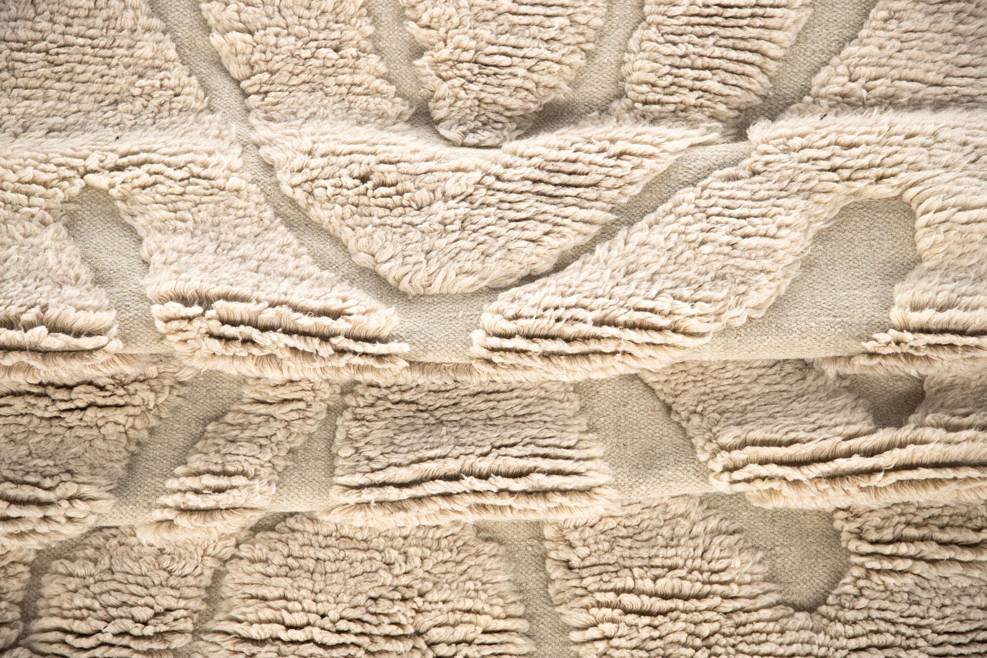 Vind Trondheim x Josefin Lustig - Carpet - Beige/White - Wool - 200*300