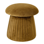 Bloomingville Roberta Puf, Gul, Polyester