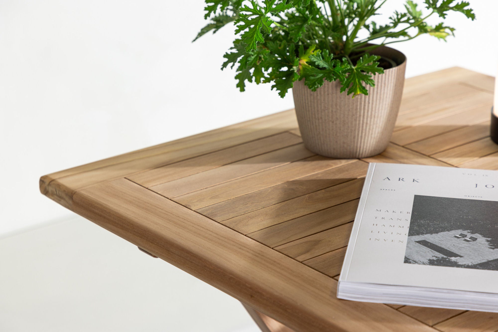 Venture Home Kenya - Cafe bord- Natural - Teak - 70*70cm