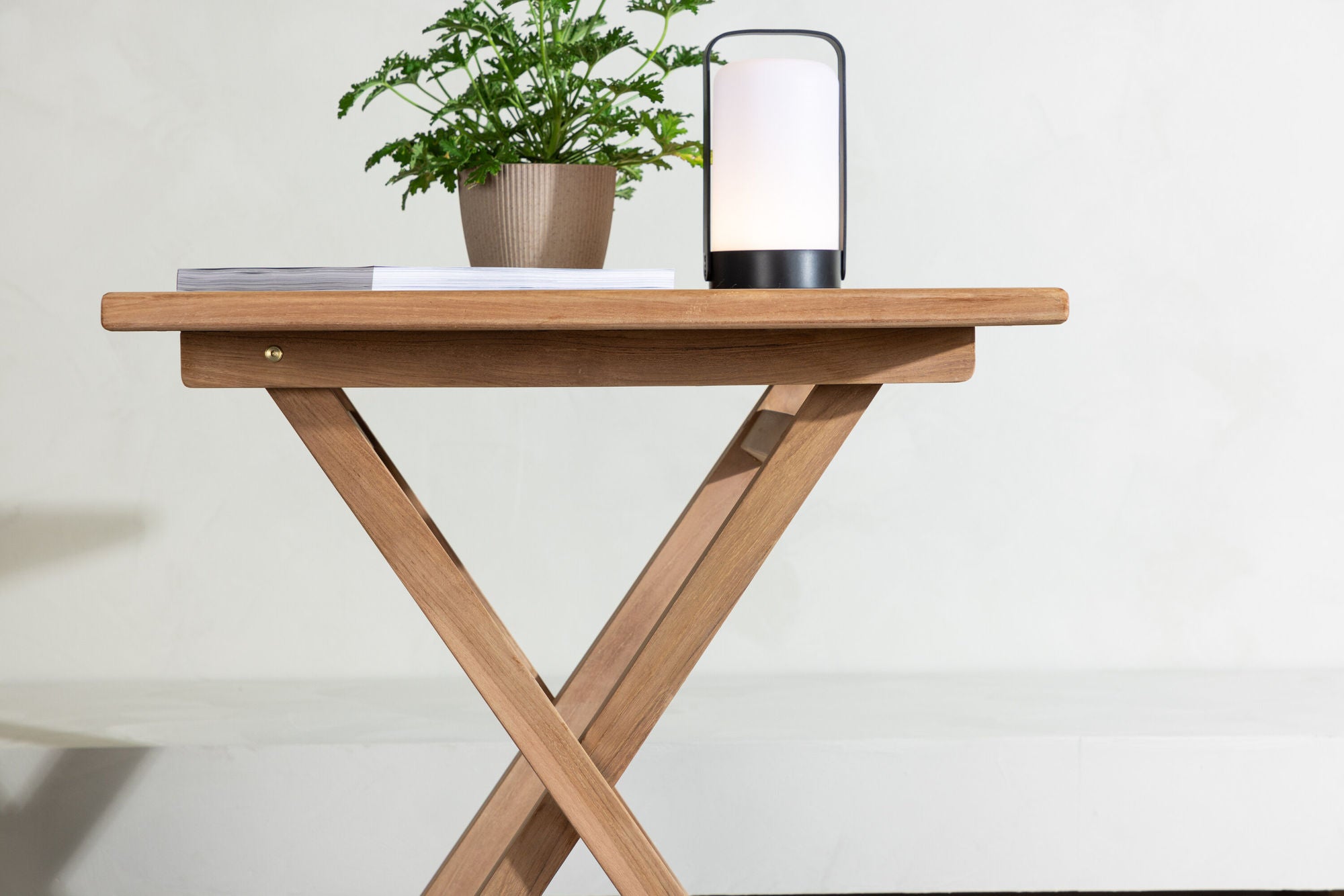 Venture Home Kenya - Cafe bord- Natural - Teak - 70*70cm