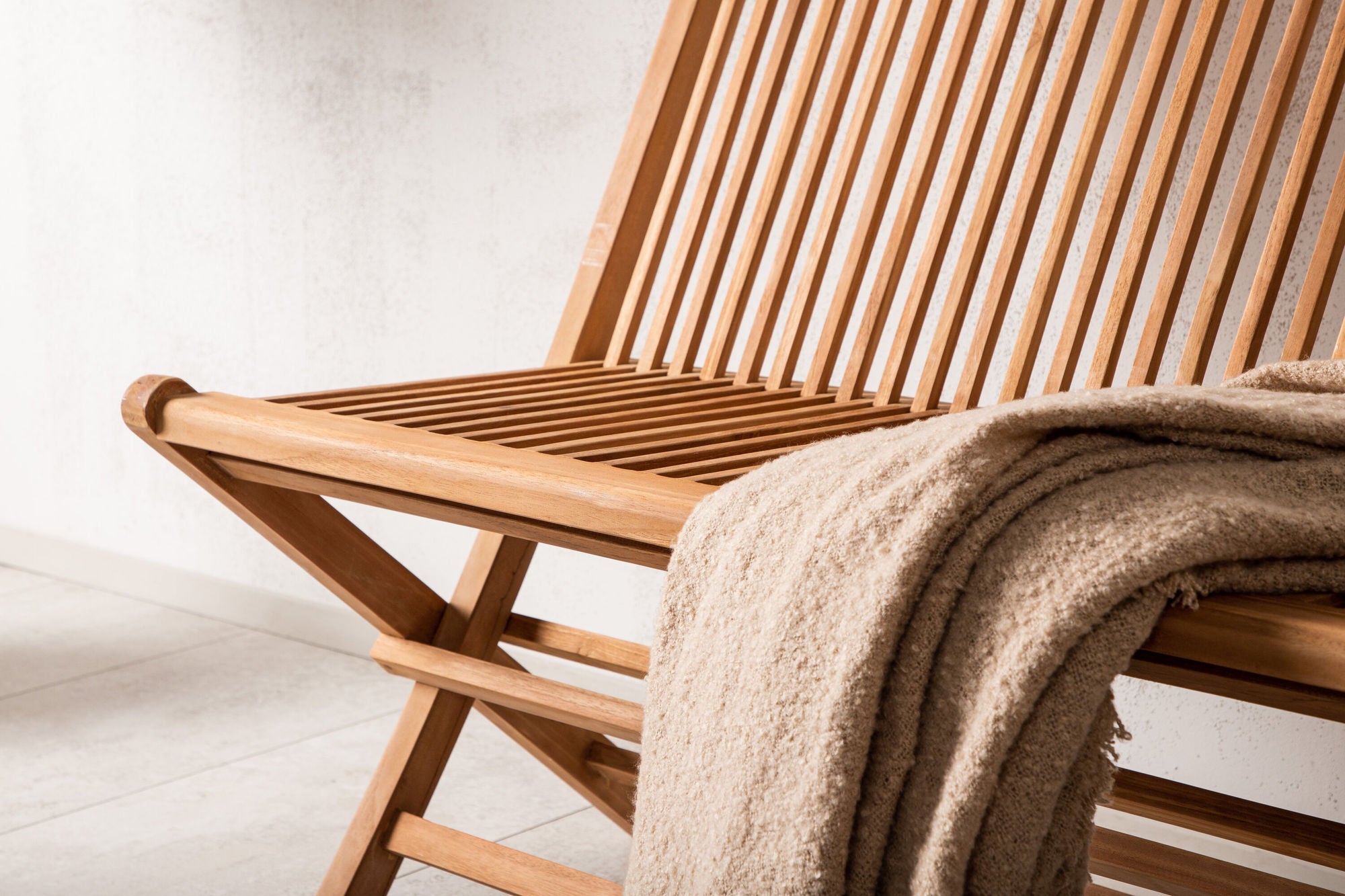 Venture Home Ghana - Folding bænk- Natural - Teak -