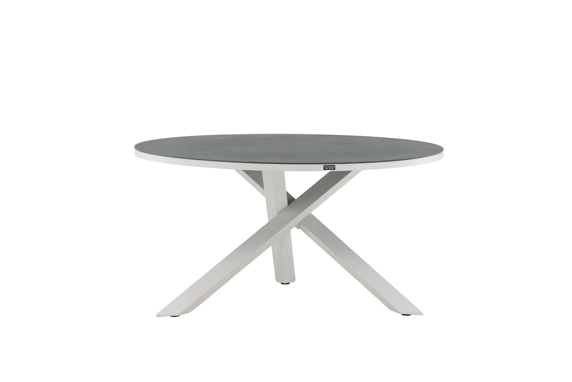Venture Home Copacabana bord ø 140 - White/Grey