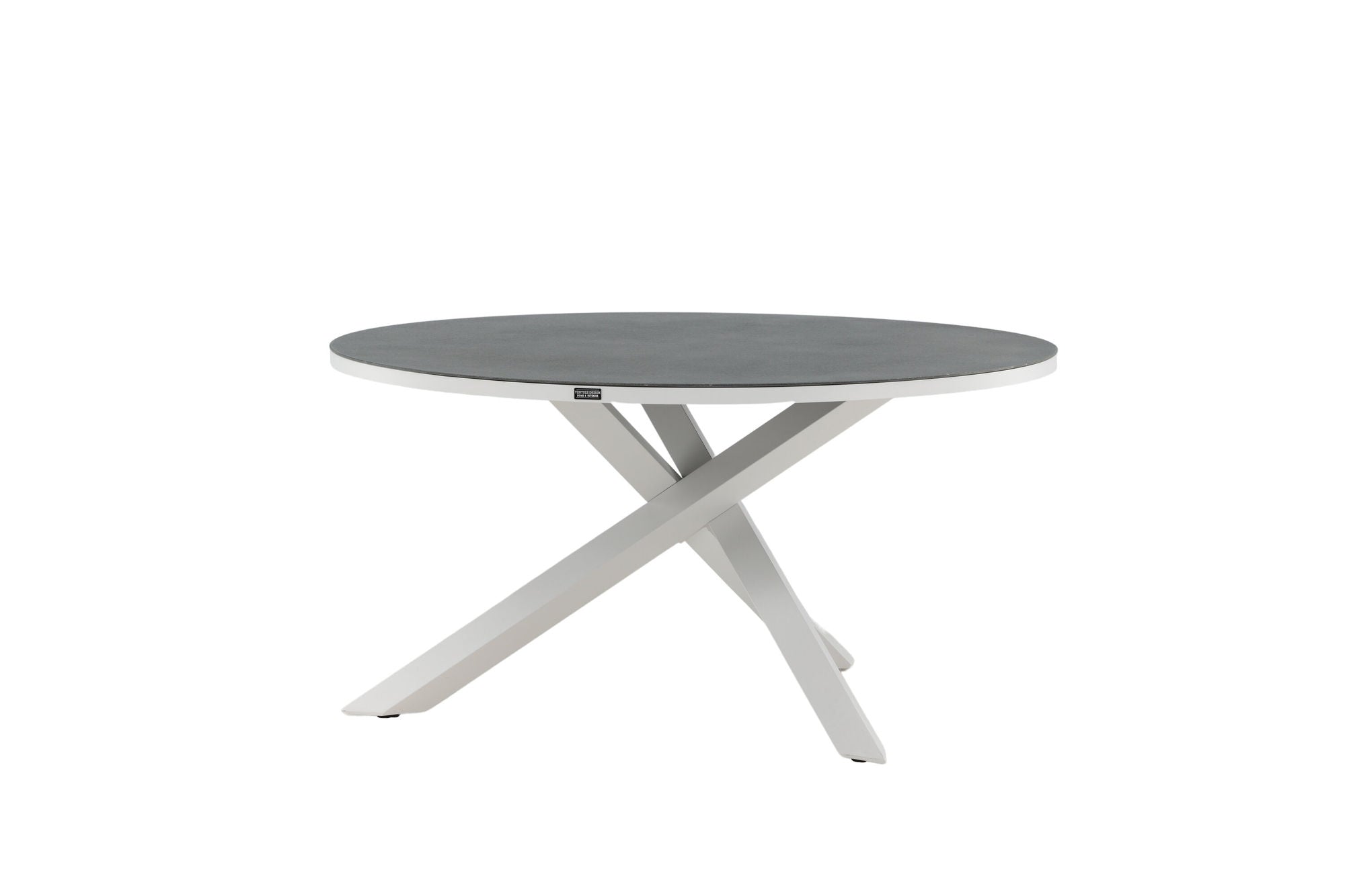 Venture Home Copacabana bord ø 140 - White/Grey