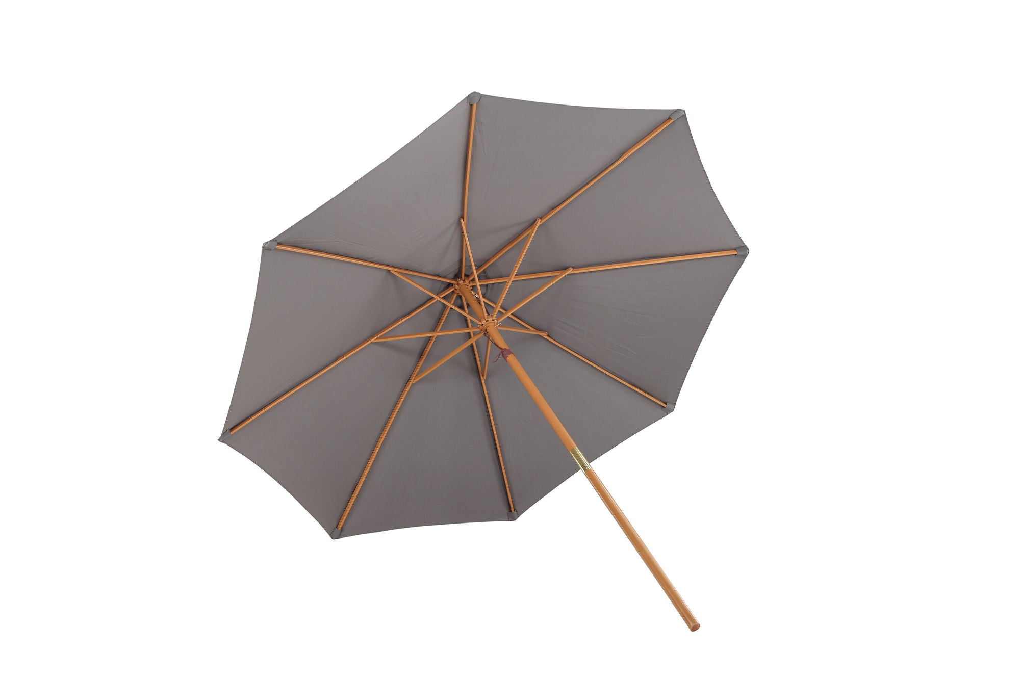 Venture Home Ixos Umbrella - ø300 - Wood / Grey Fabric