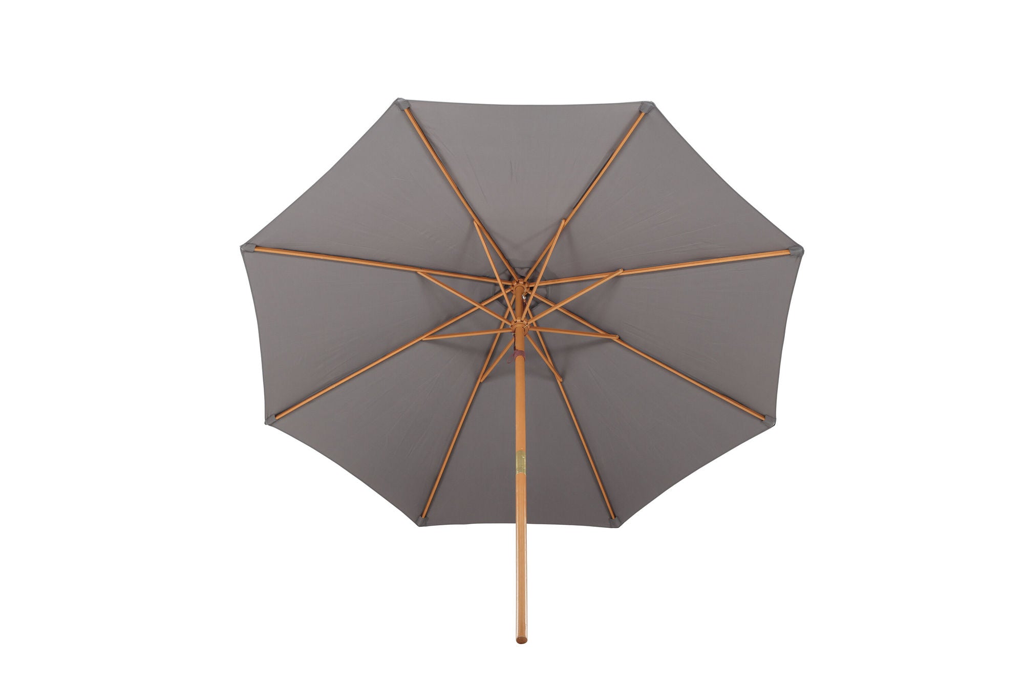 Venture Home Ixos Umbrella - ø300 - Wood / Grey Fabric