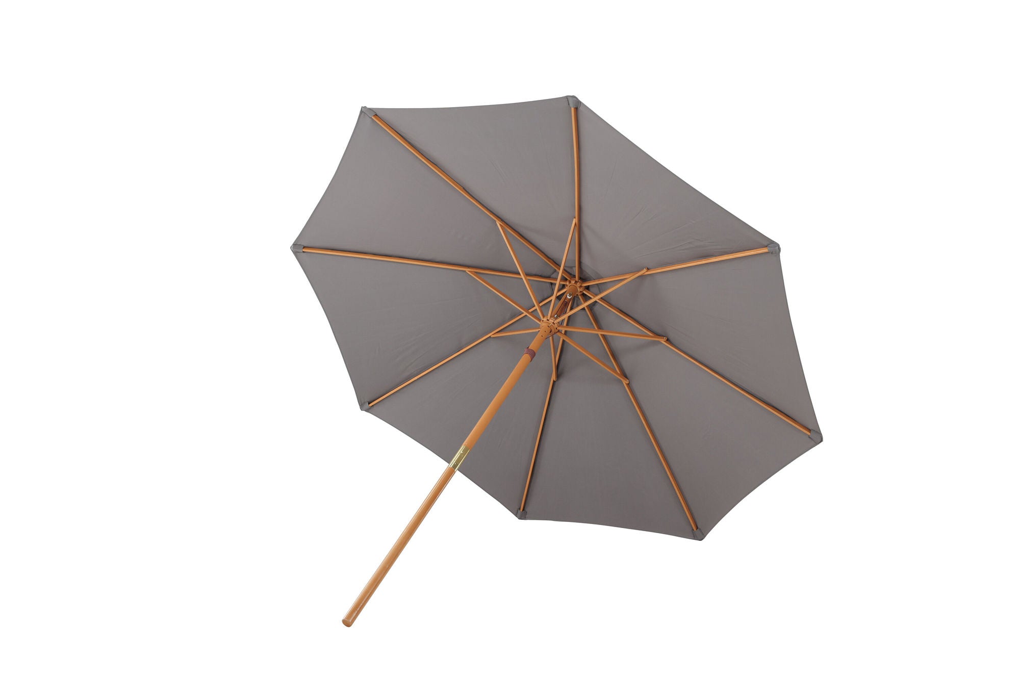 Venture Home Ixos Umbrella - ø300 - Wood / Grey Fabric