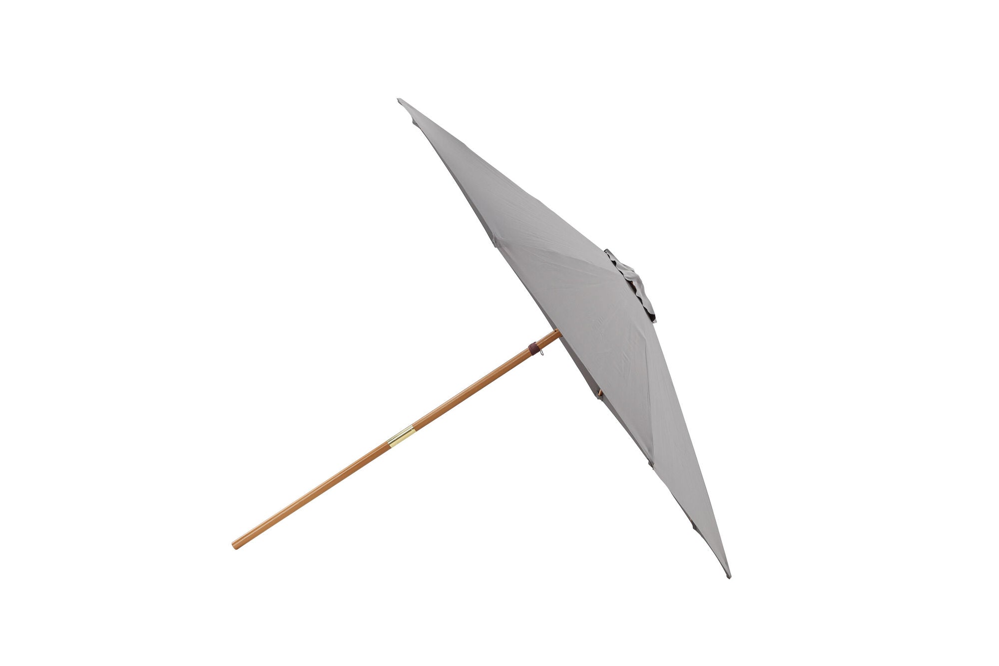Venture Home Ixos Umbrella - ø300 - Wood / Grey Fabric