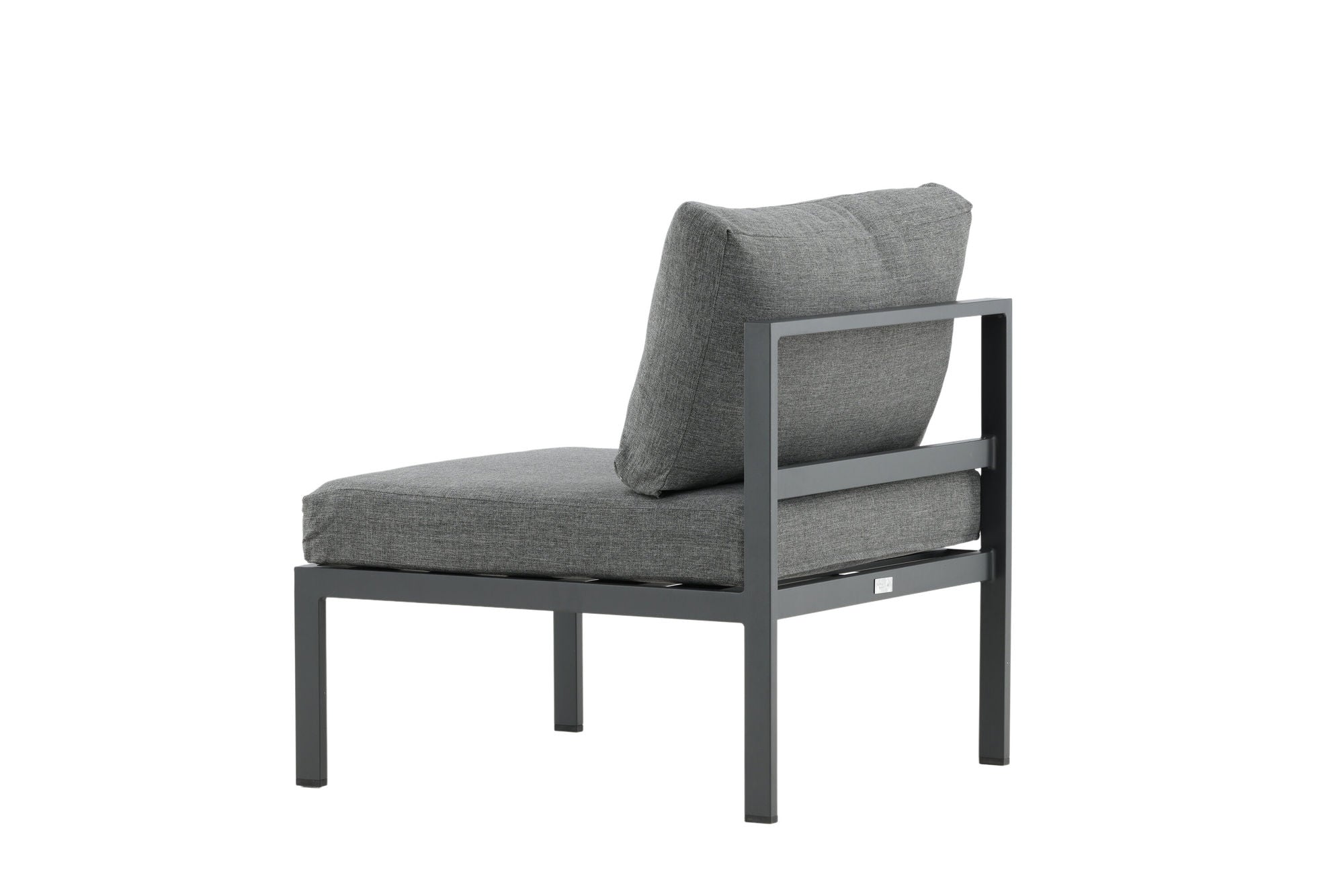 Venture Home Copacabana Middle Part - Black Alu / Grey Cushion