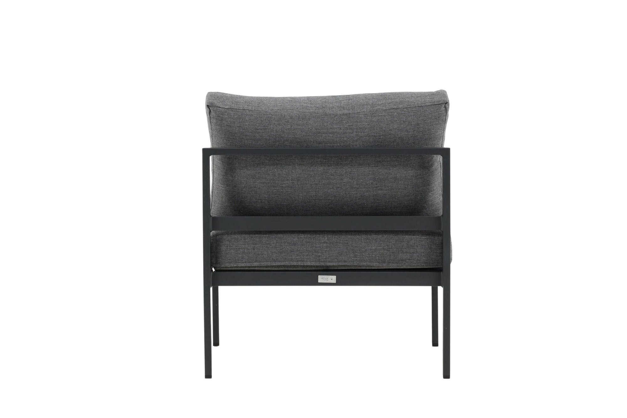 Venture Home Copacabana Middle Part - Black Alu / Grey Cushion
