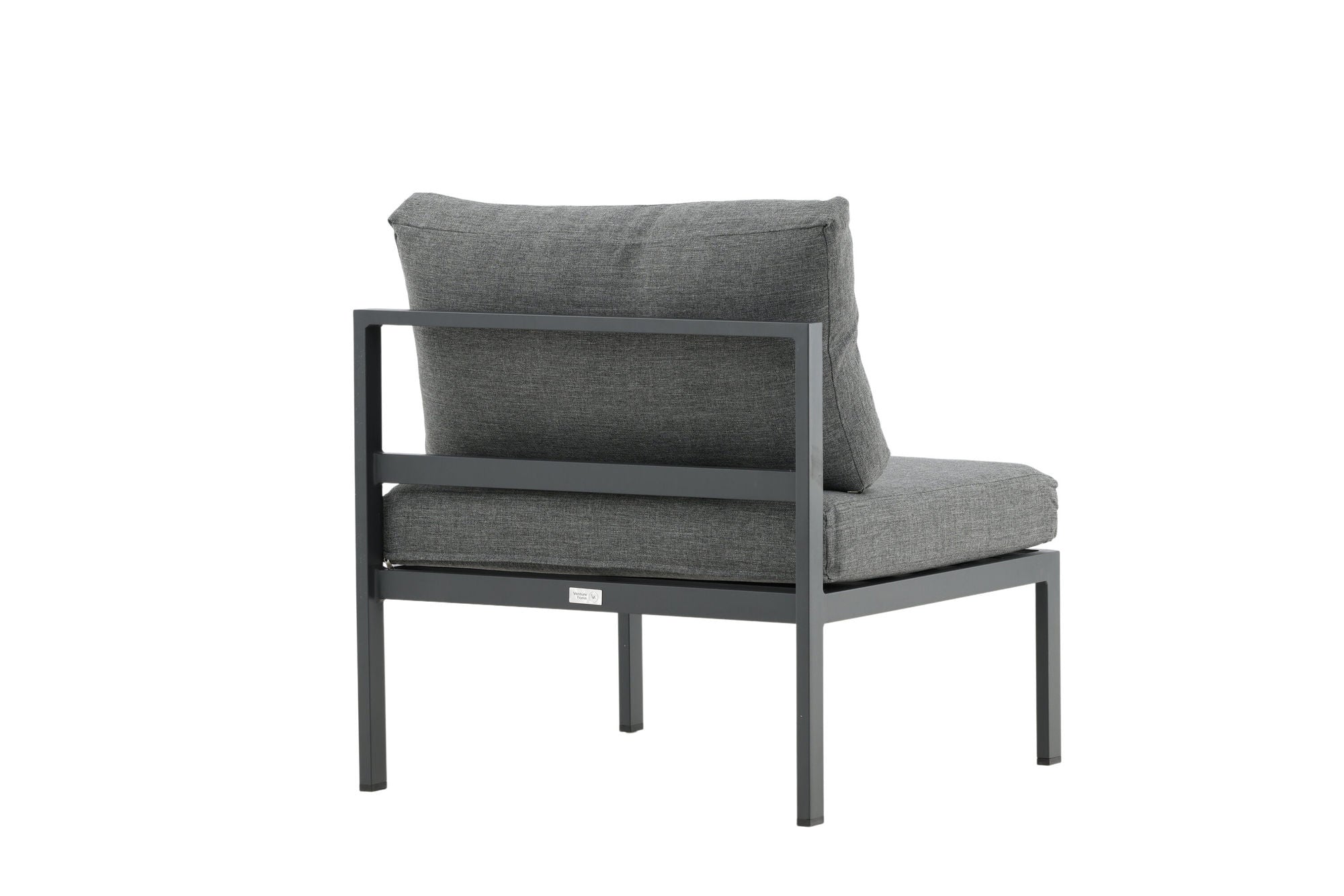 Venture Home Copacabana Middle Part - Black Alu / Grey Cushion