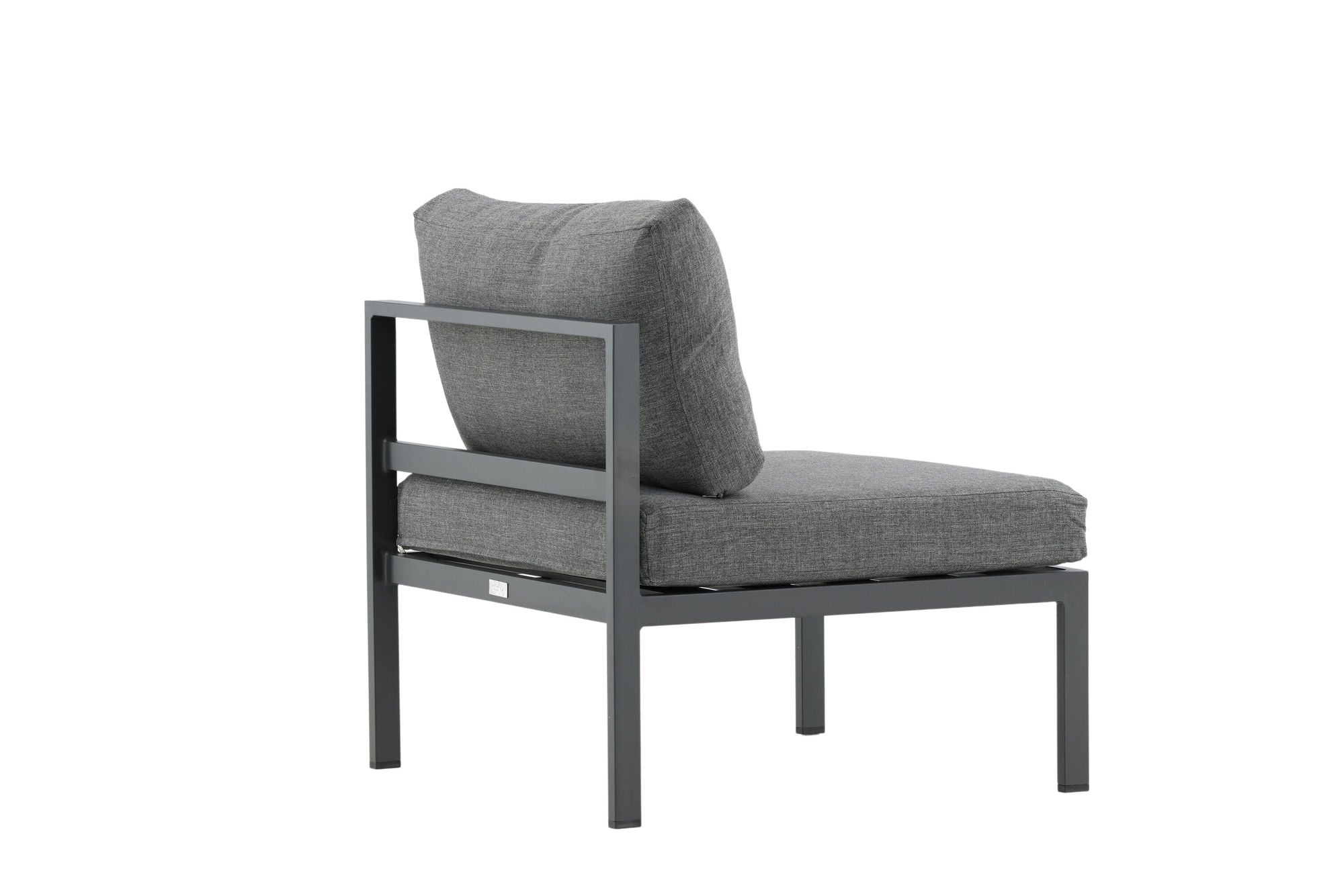 Venture Home Copacabana Middle Part - Black Alu / Grey Cushion