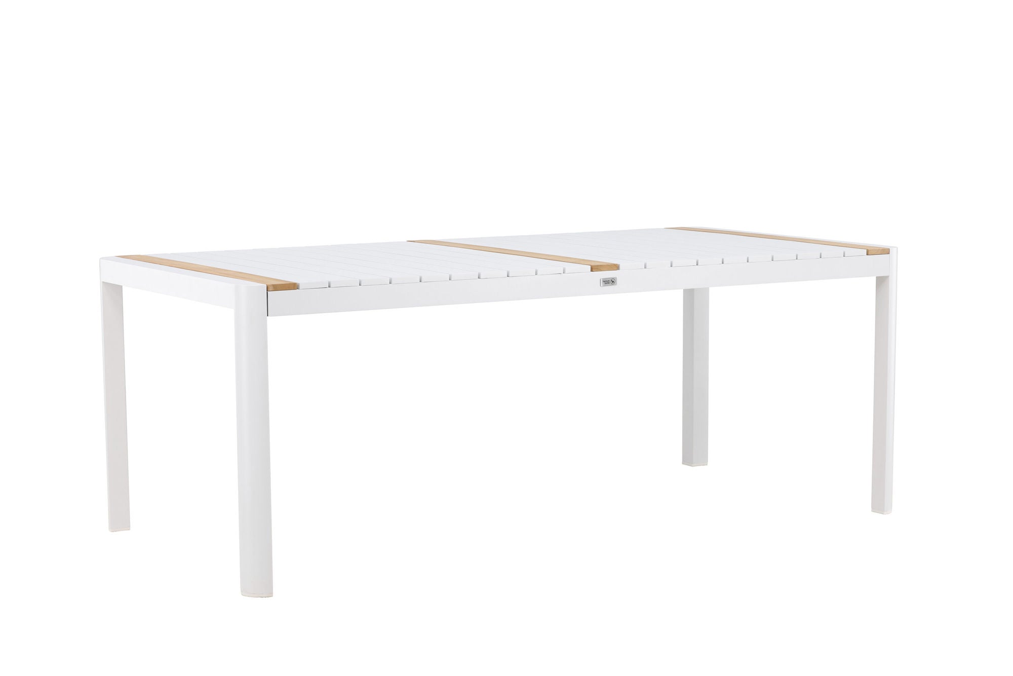 Venture Home Togo - spisebord- White / Teak - Allu / Teak - 200*100
