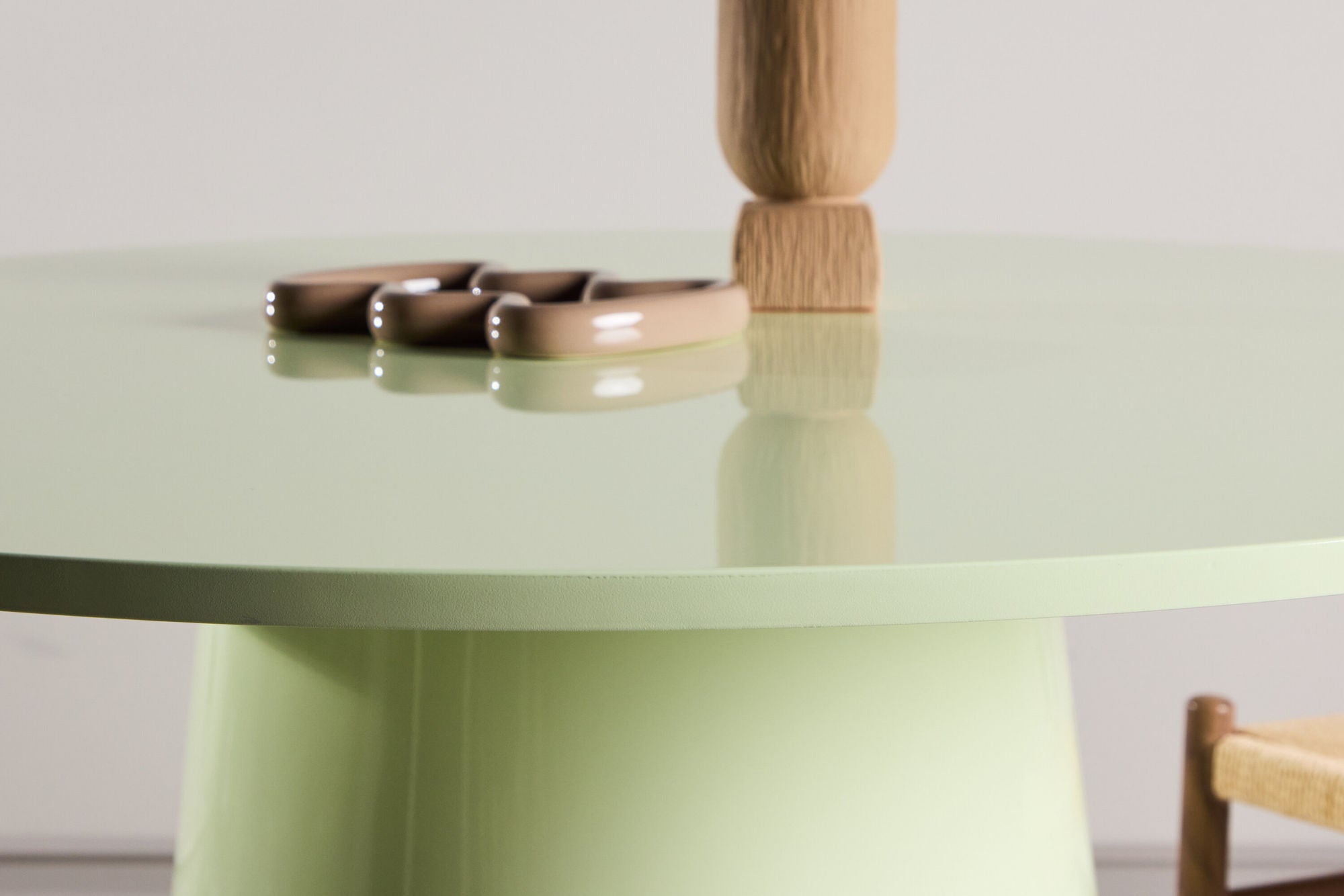 Venture Home Lanzo spisebord φ120 - Matcha Green