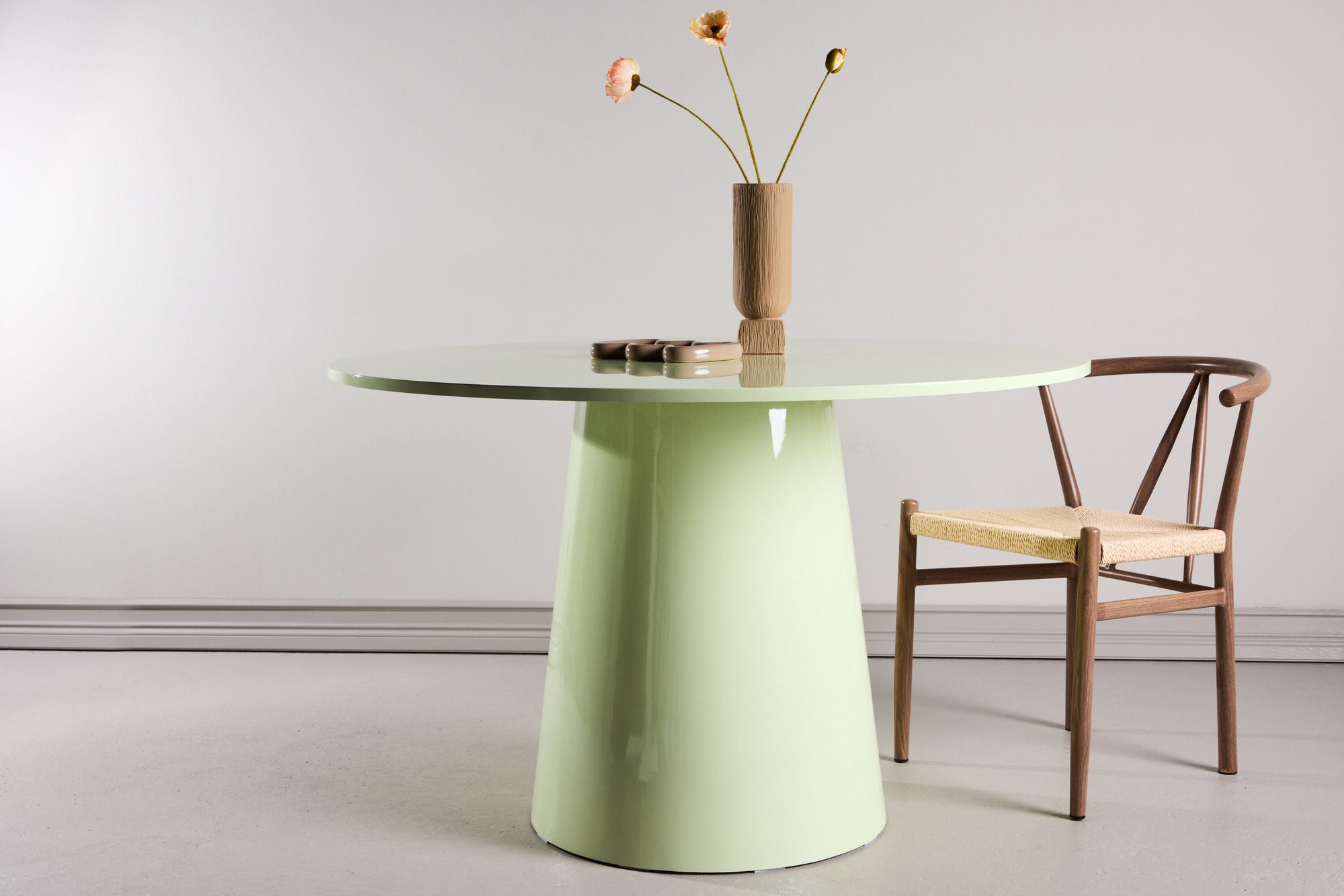 Venture Home Lanzo spisebord φ120 - Matcha Green