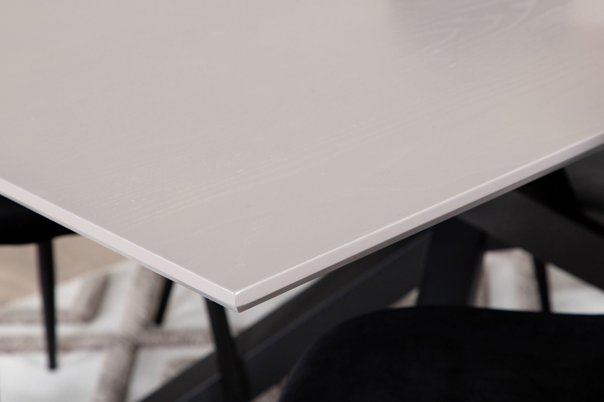 Venture Home Piazza spisebord , Black Grey Veneer+Polar Spisebordsstol , Black legs Black Velvet (ers√§tter 19902,888)_6