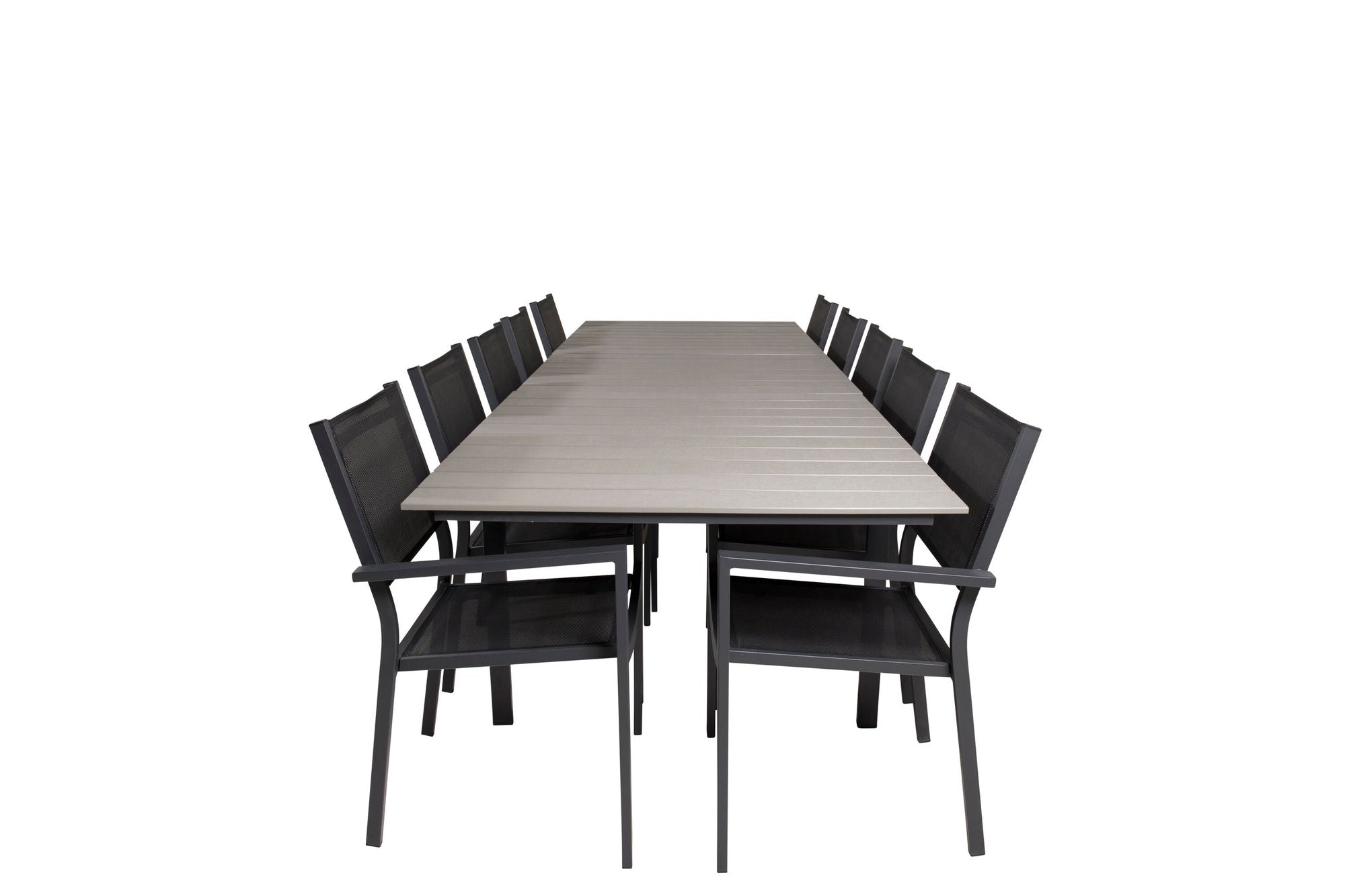 Venture Home Levels bord 229/310 - Black/Grey - Copacabana Stacking stol - Black/Black 10