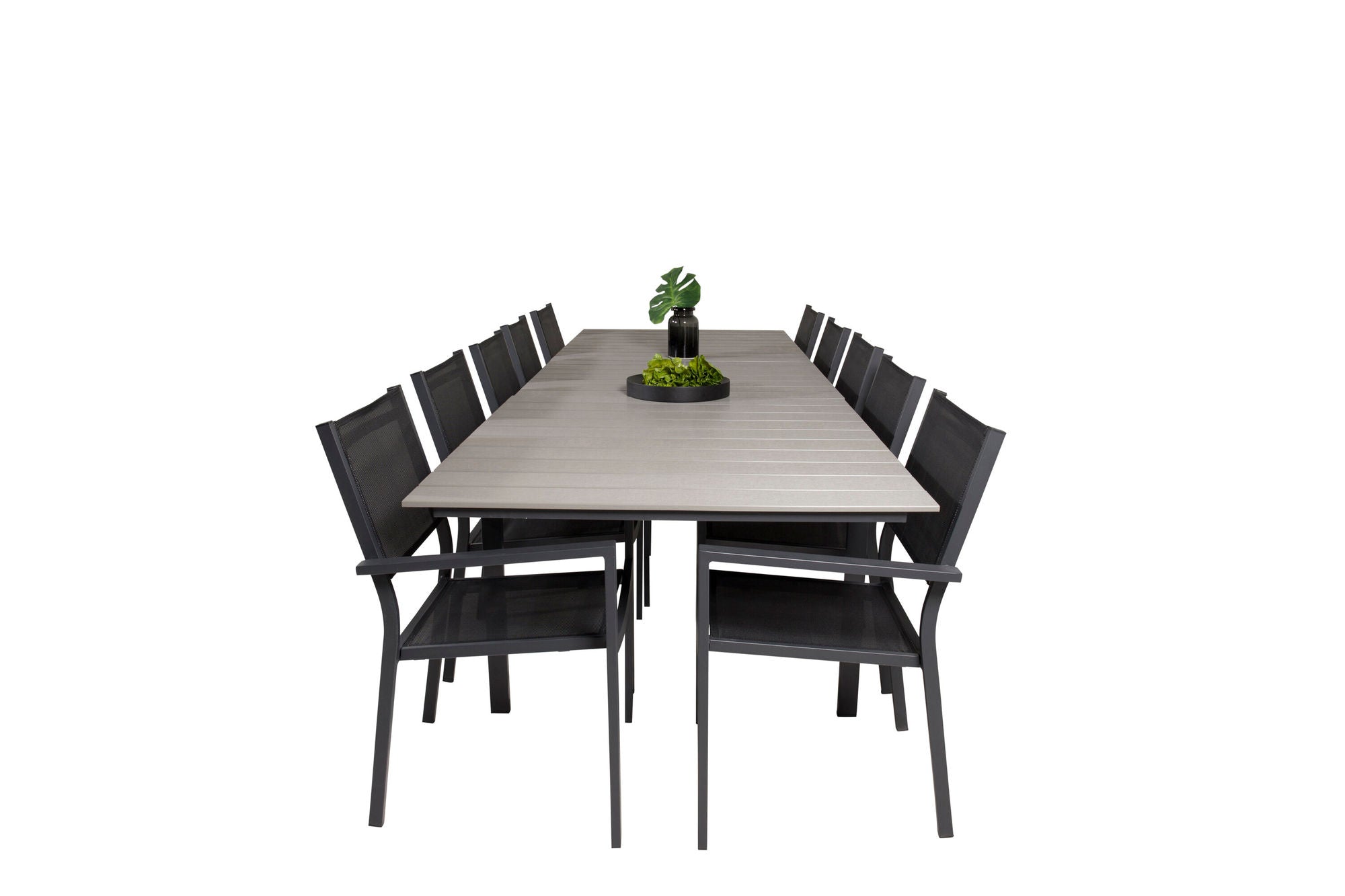 Venture Home Levels bord 229/310 - Black/Grey - Copacabana Stacking stol - Black/Black 10