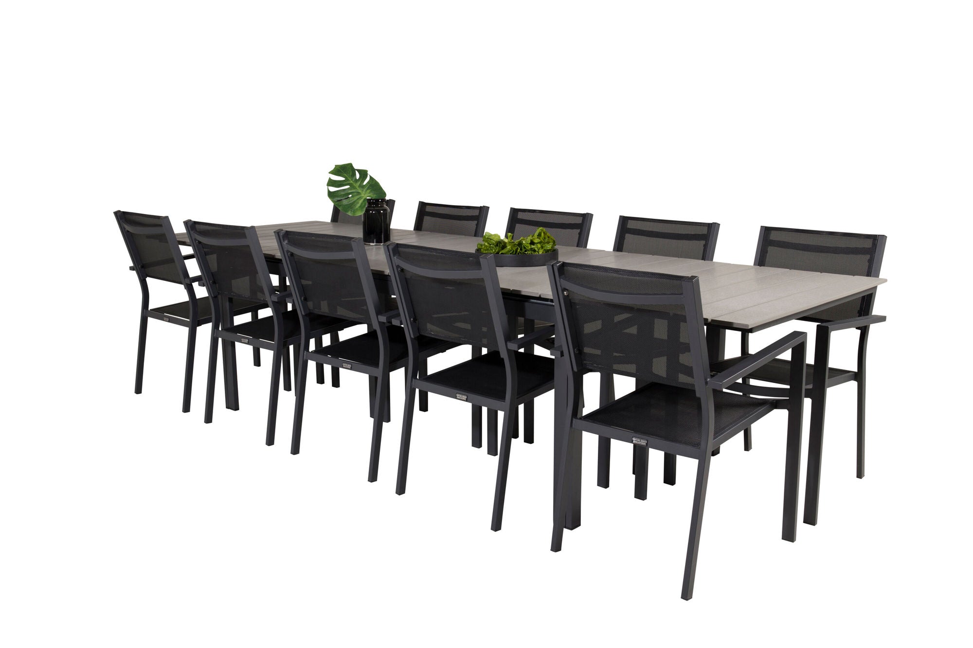 Venture Home Levels bord 229/310 - Black/Grey - Copacabana Stacking stol - Black/Black 10