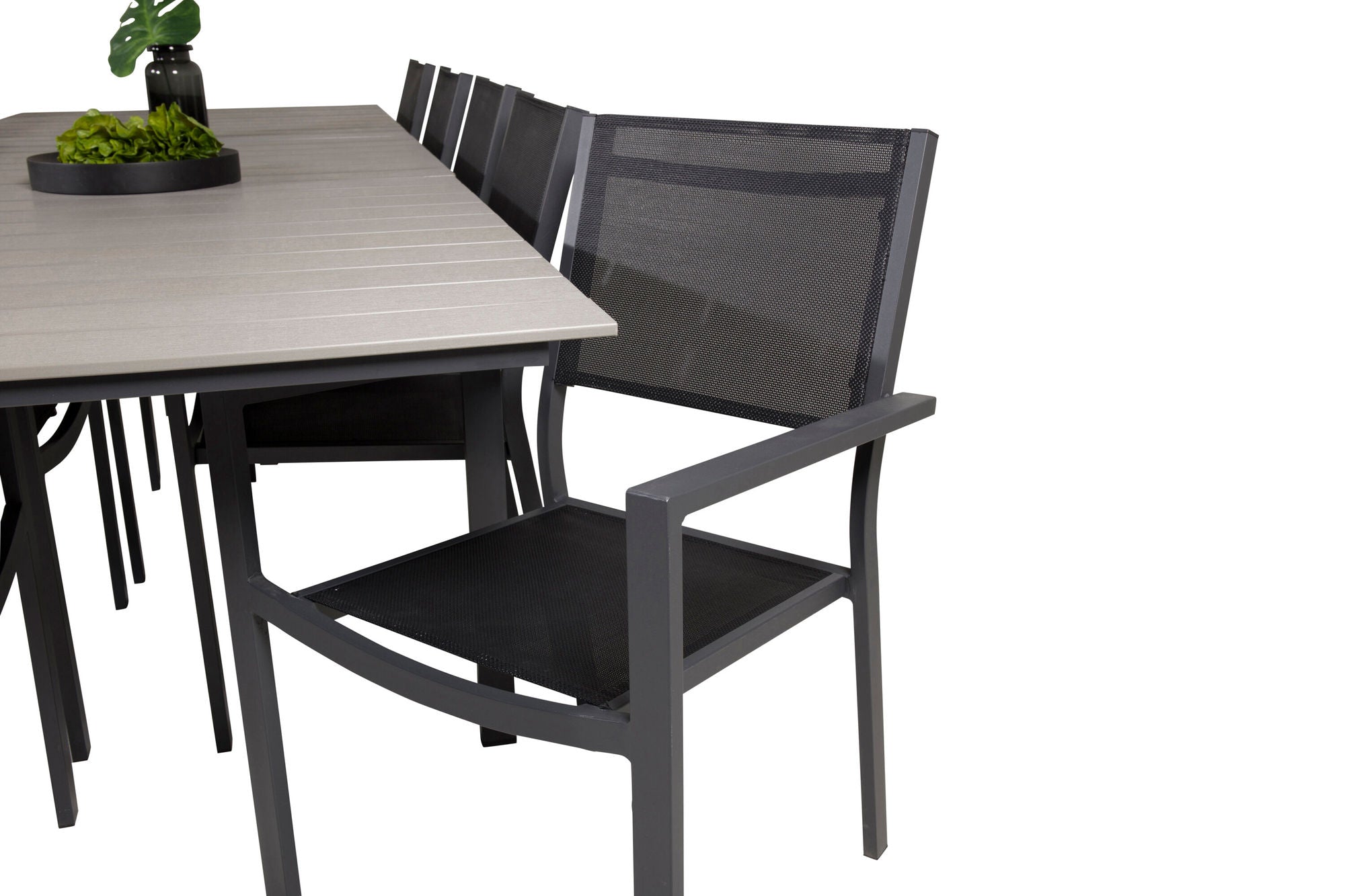 Venture Home Levels bord 229/310 - Black/Grey - Copacabana Stacking stol - Black/Black 10