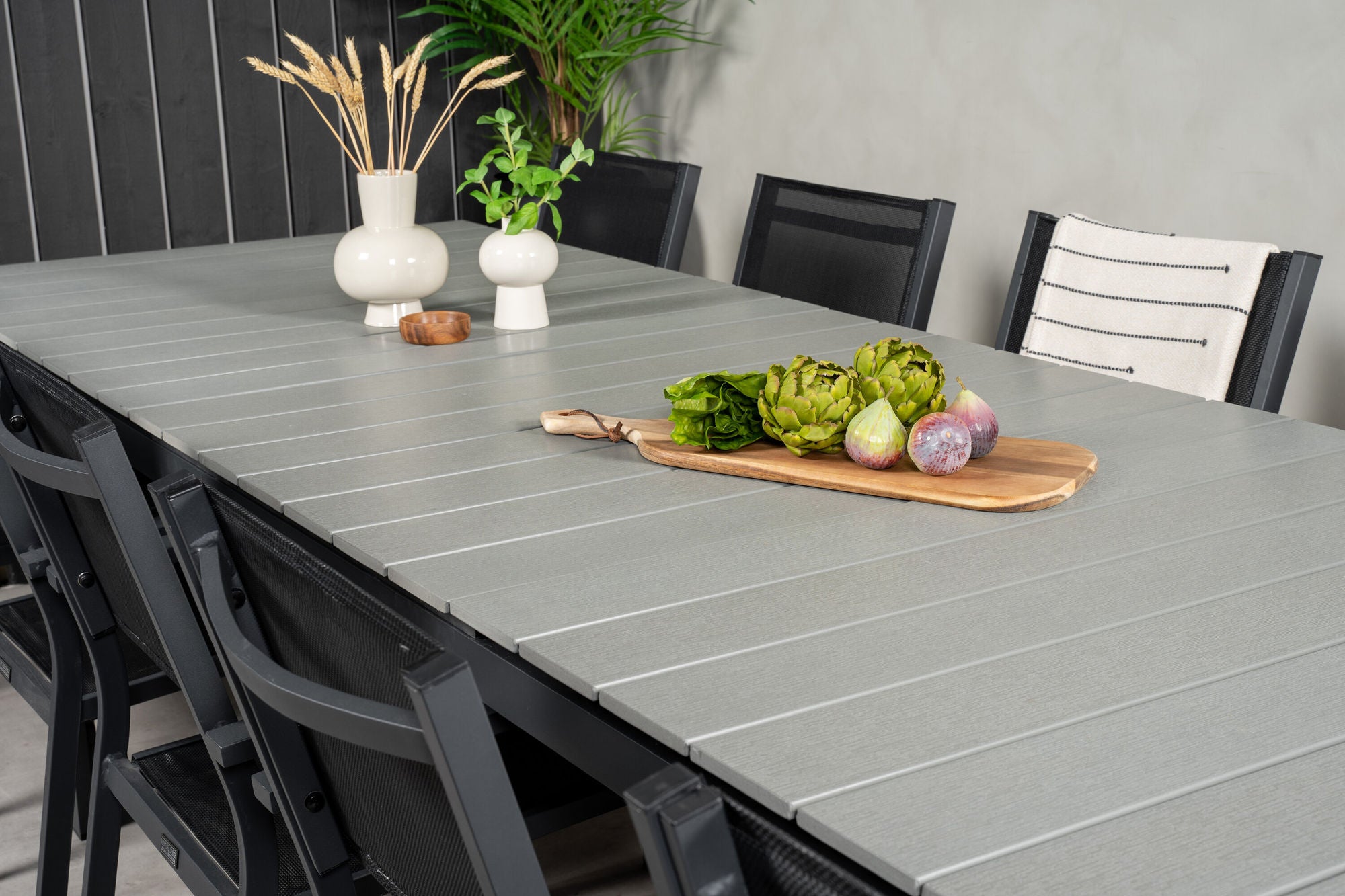 Venture Home Levels bord 229/310 - Black/Grey - Copacabana Stacking stol - Black/Black 10