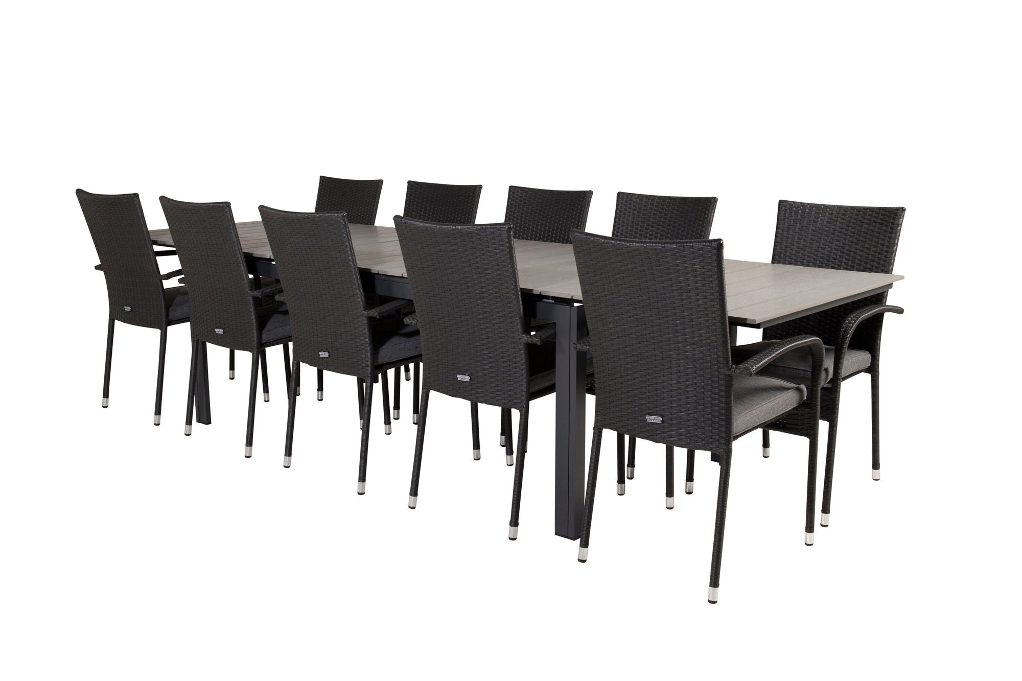 Venture Home Levels bord 229/310 - Black/Grey - Anna stol - Black 10