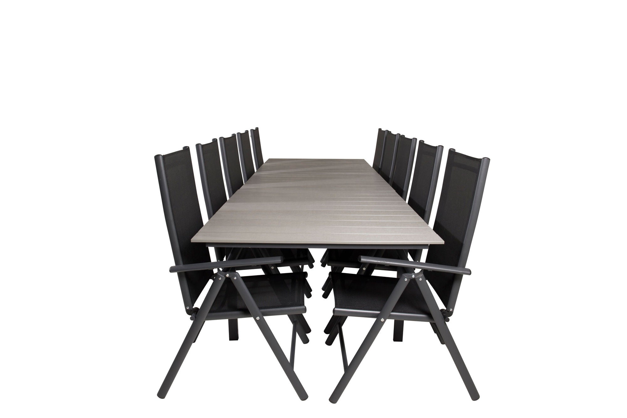 Venture Home Levels bord 229/310 - Black/Grey - Break 5:pos stol - Black/Black 10