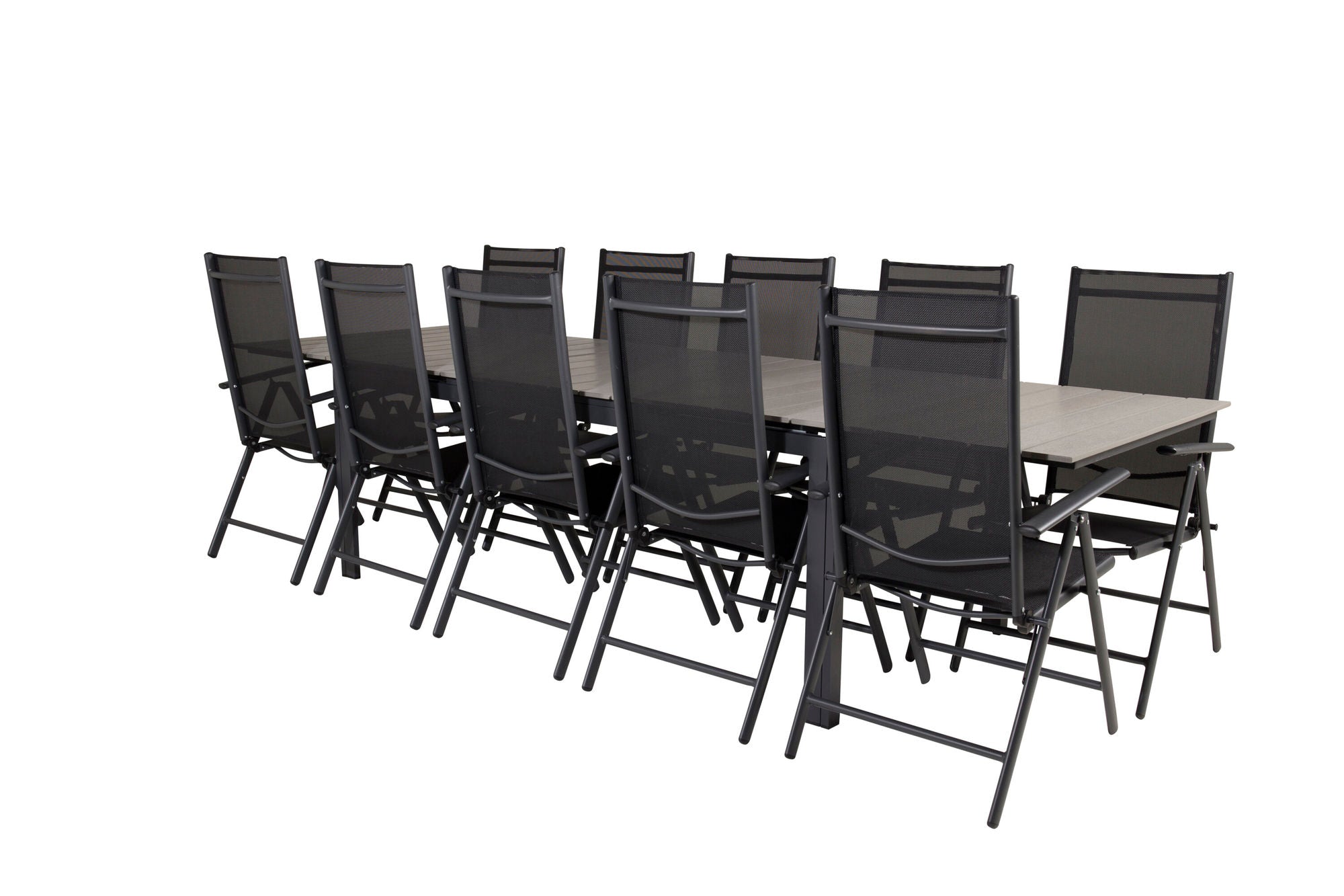 Venture Home Levels bord 229/310 - Black/Grey - Break 5:pos stol - Black/Black 10