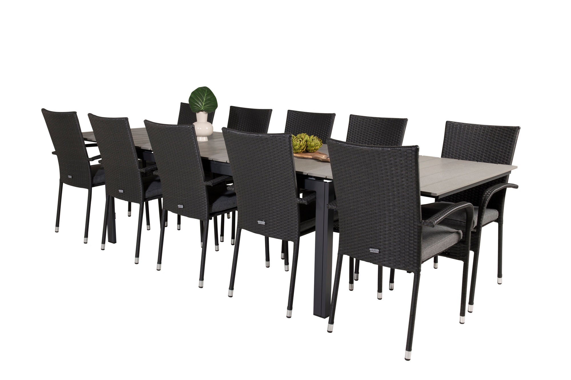 Venture Home Levels bord 229/310 - Black/Grey - Anna stol - Black 10