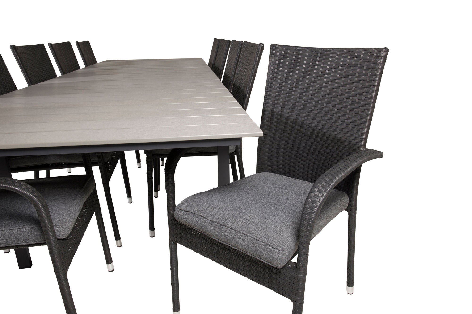 Venture Home Levels bord 229/310 - Black/Grey - Anna stol - Black 10