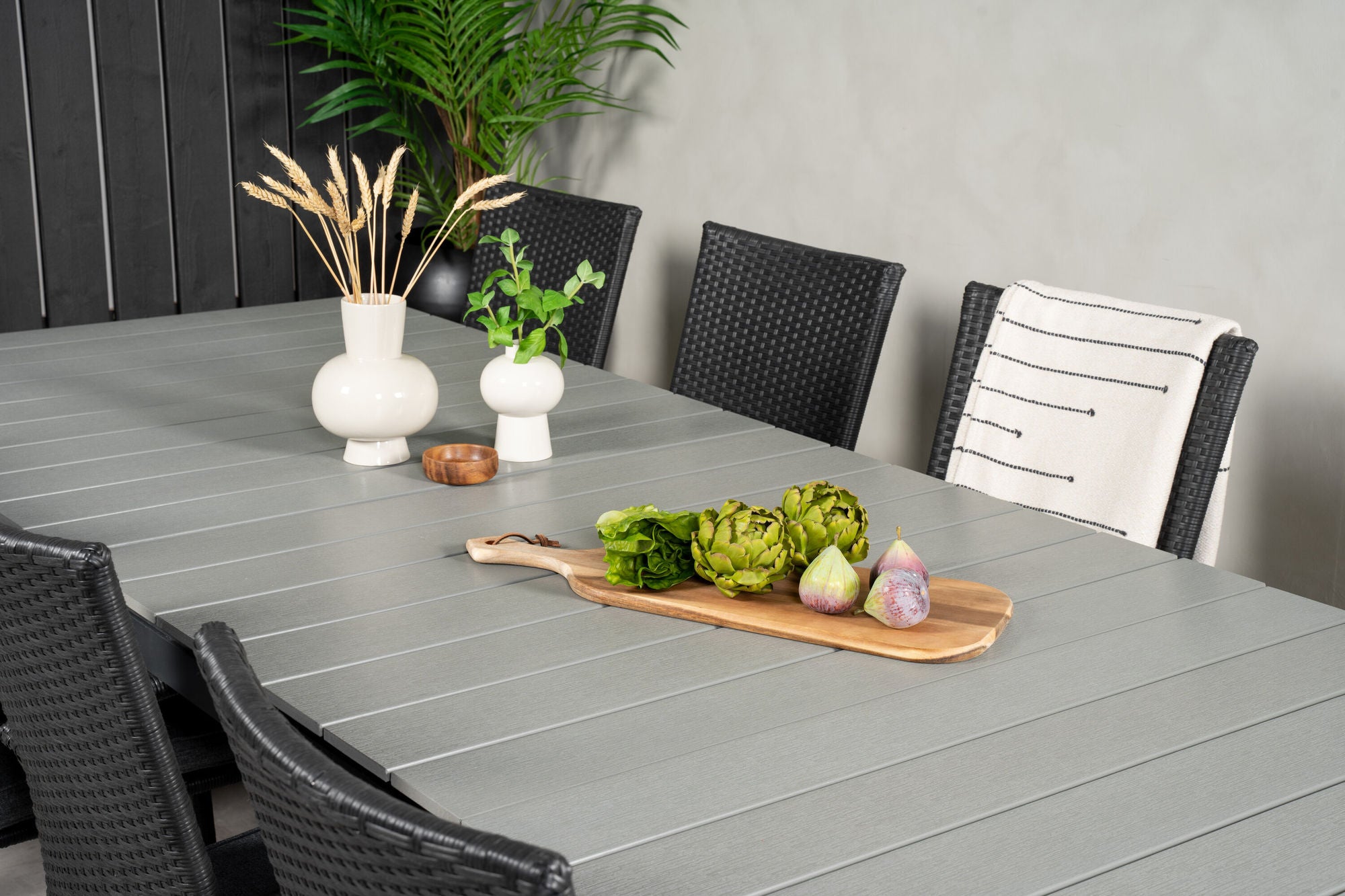 Venture Home Levels bord 229/310 - Black/Grey - Anna stol - Black 10