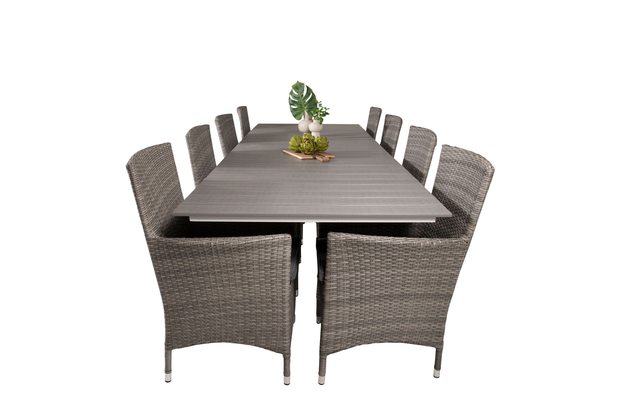 Venture Home Levels bord 229/310 - White/Grey - Malin Armchair - Grey/Grey 8