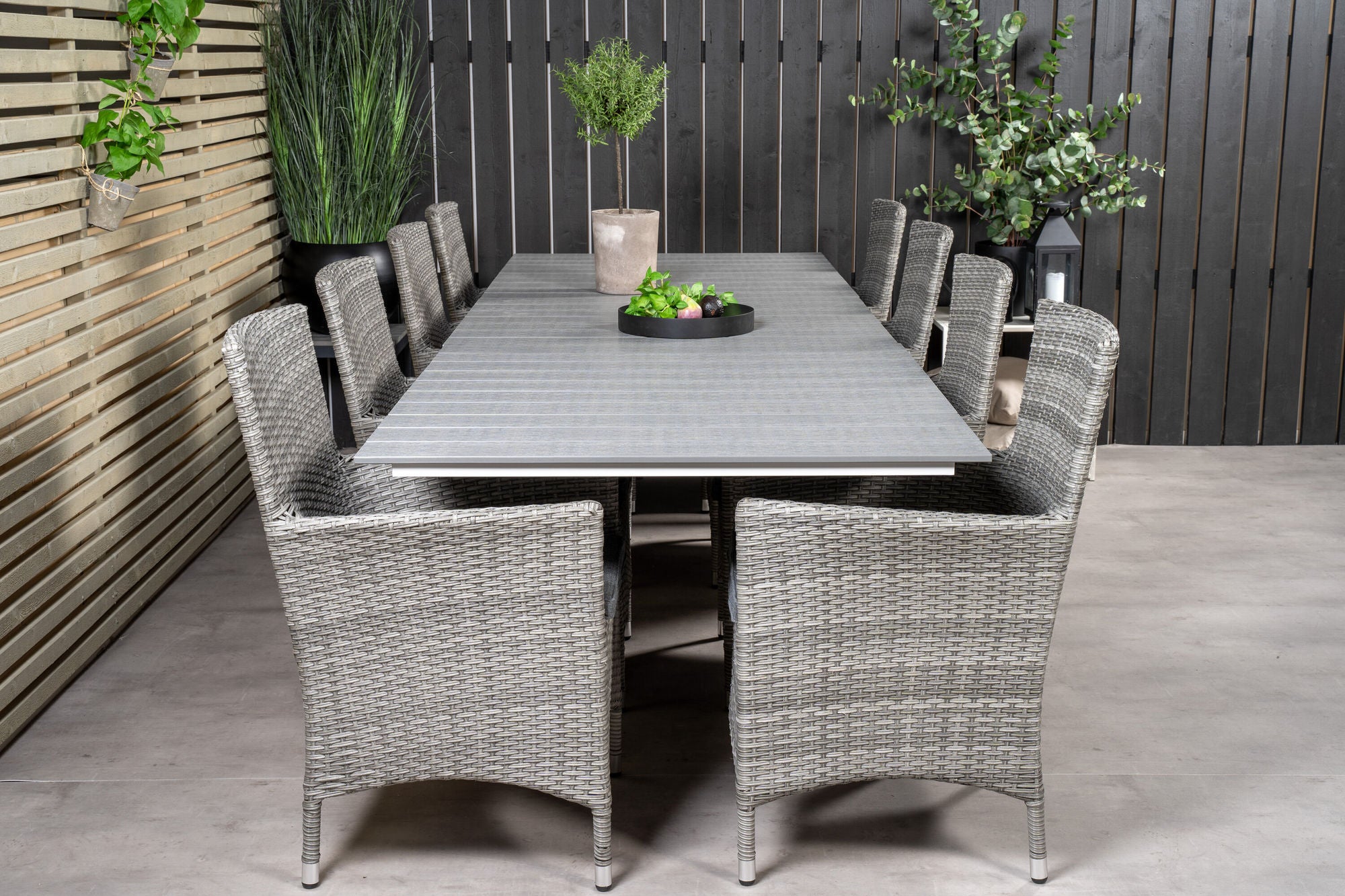 Venture Home Levels bord 229/310 - White/Grey - Malin Armchair - Grey/Grey 8