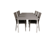 Venture Home Levels bord 229/310 - White/Grey - Anna stol - Grey 6