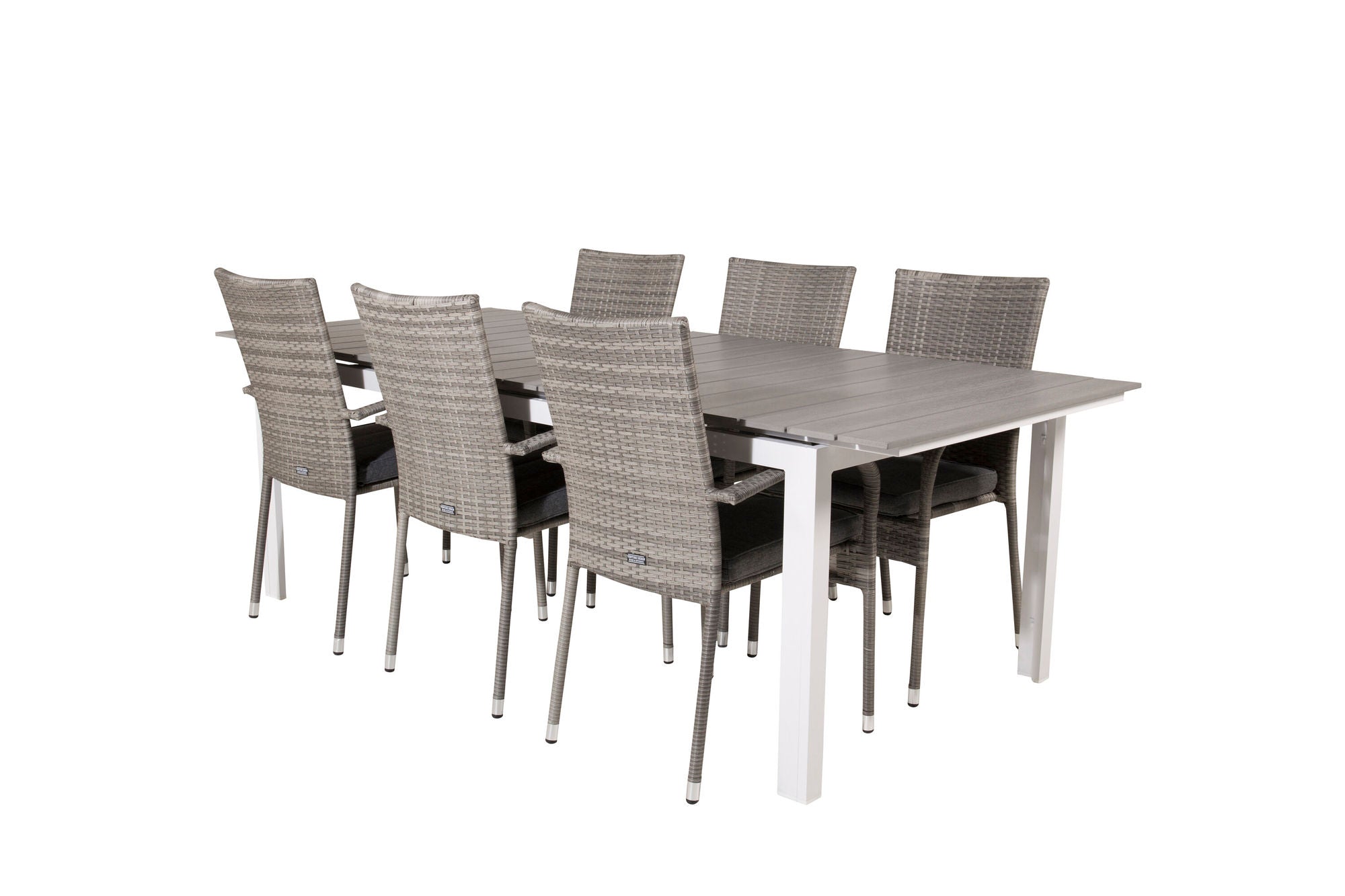 Venture Home Levels bord 229/310 - White/Grey - Anna stol - Grey 6