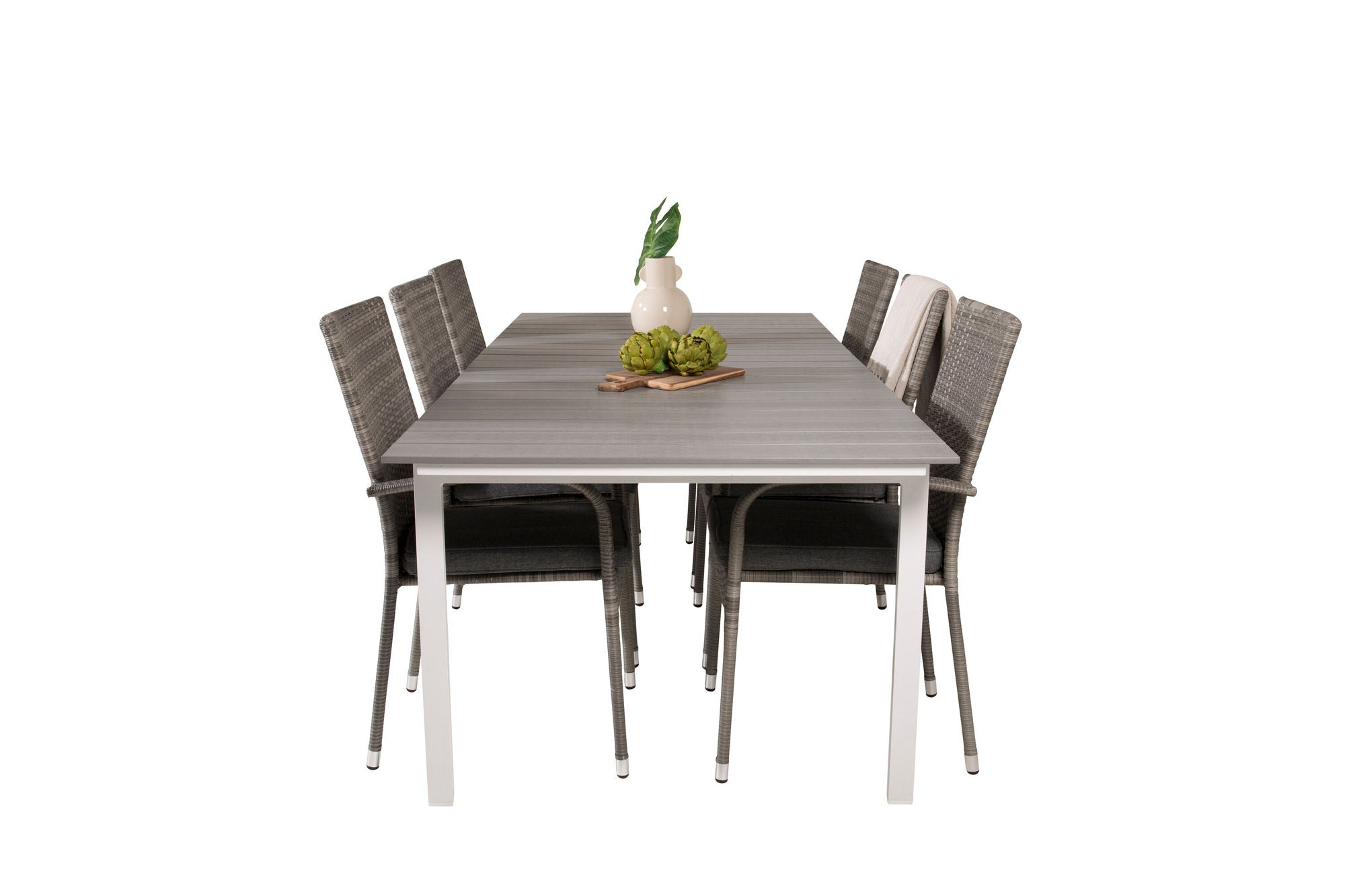 Venture Home Levels bord 229/310 - White/Grey - Anna stol - Grey 6