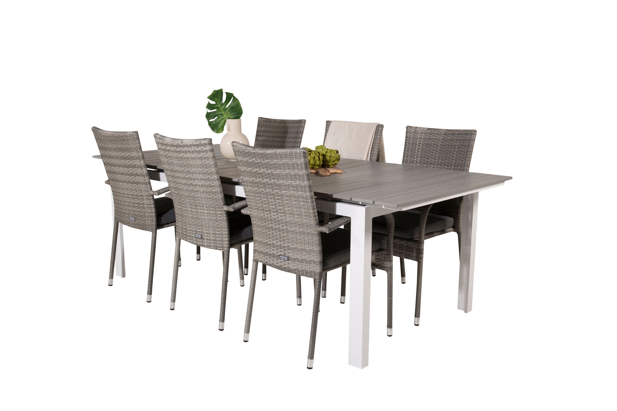 Venture Home Levels bord 229/310 - White/Grey - Anna stol - Grey 6