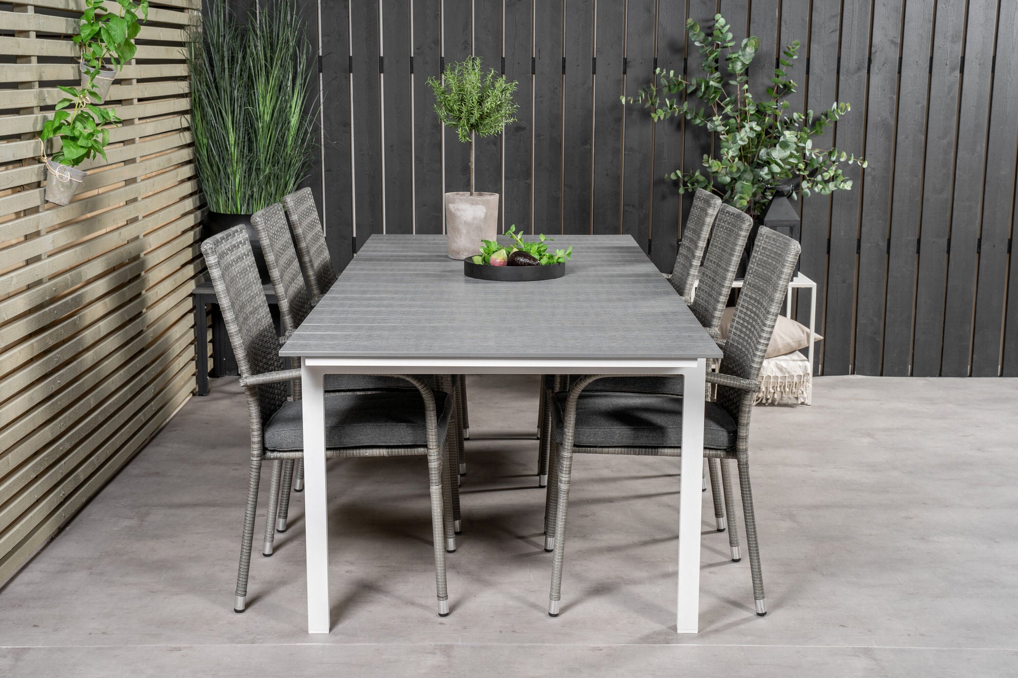 Venture Home Levels bord 229/310 - White/Grey - Anna stol - Grey 6