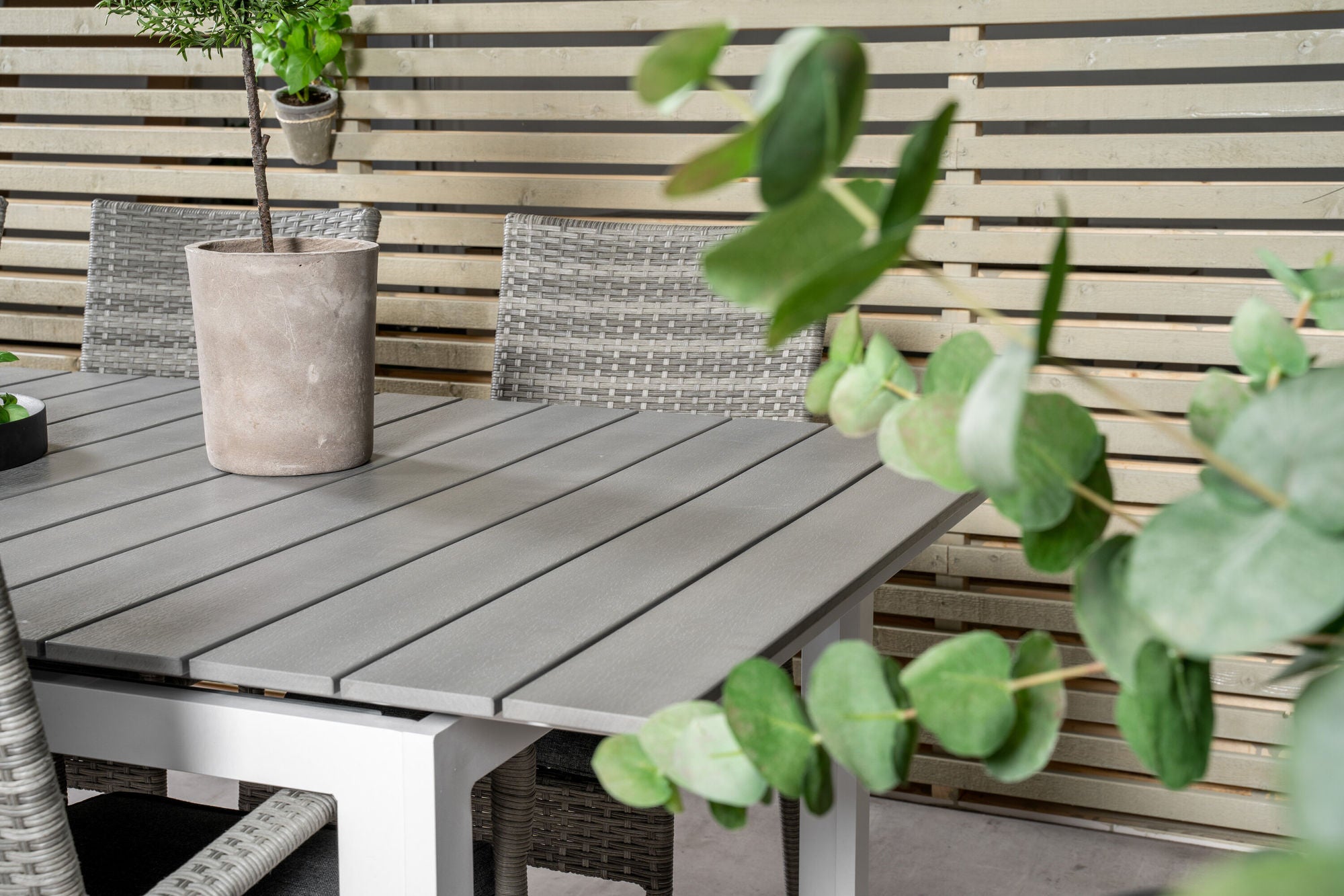Venture Home Levels bord 229/310 - White/Grey - Anna stol - Grey 6