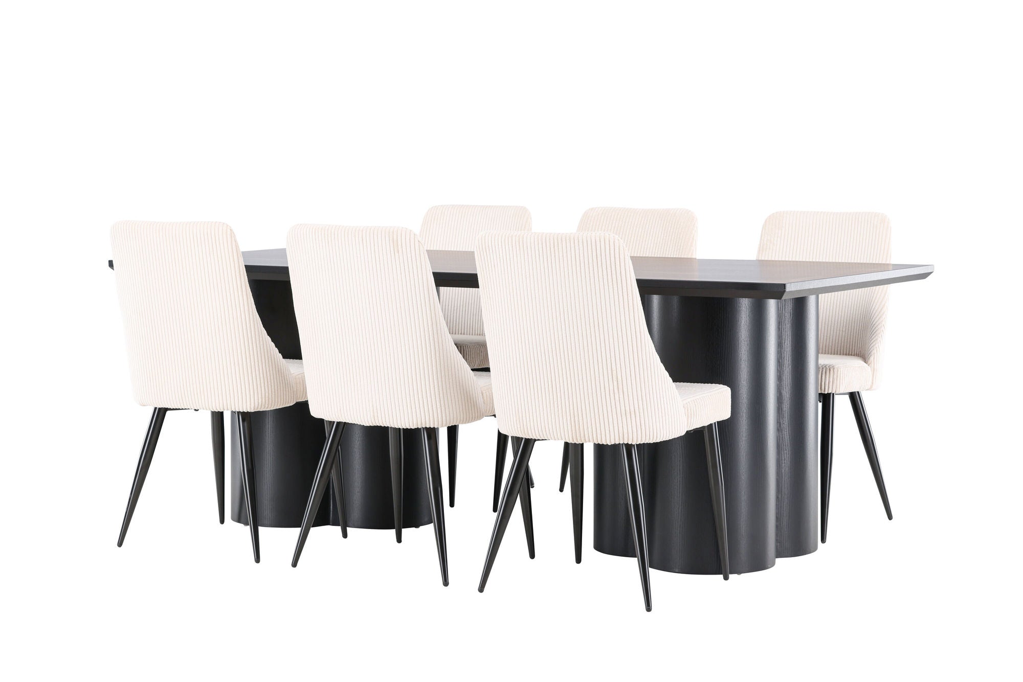 Venture Home Olivia spisebord with Leone Spisebordsstol