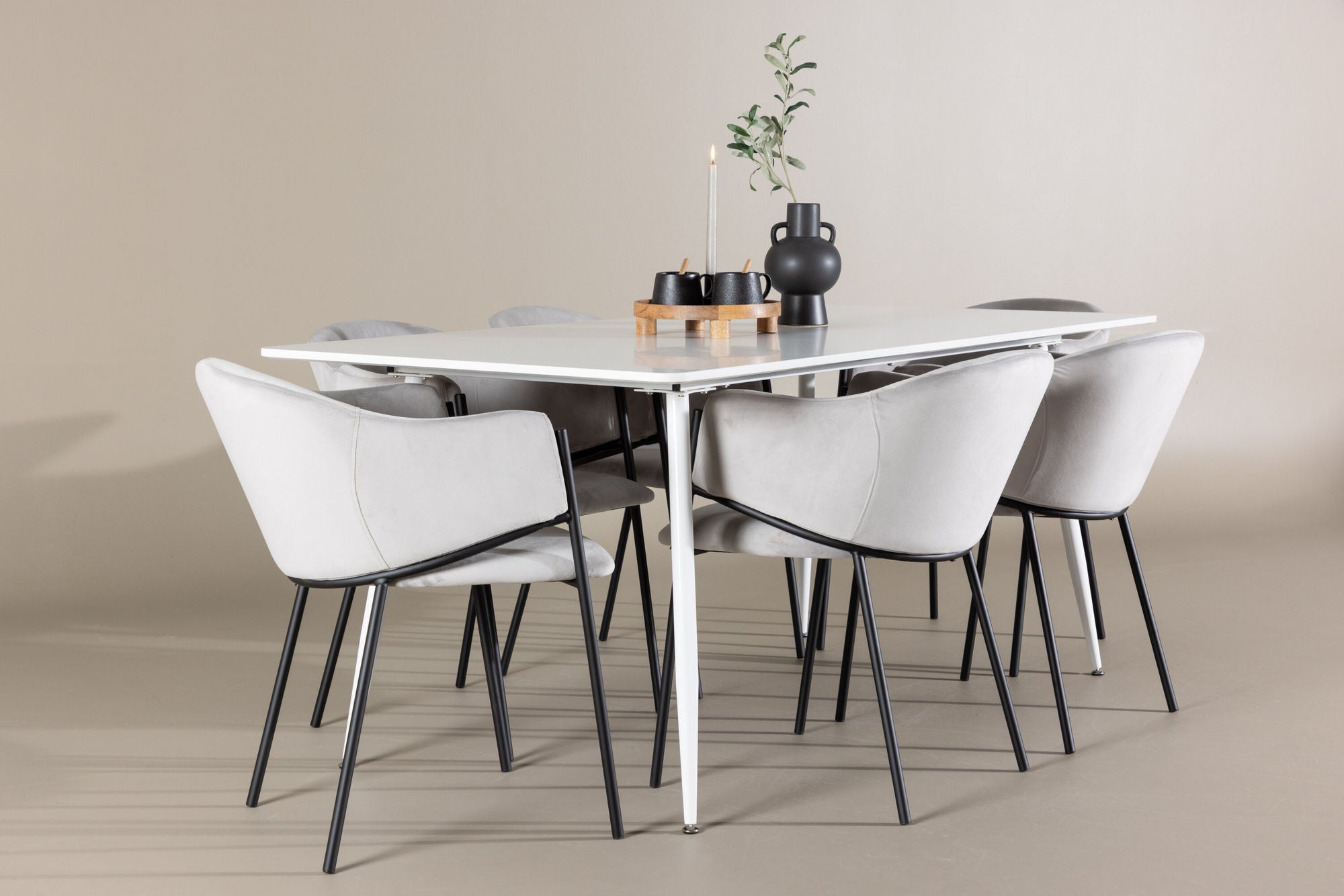 Venture Home Silar spisebord with Evelina Spisebordsstol