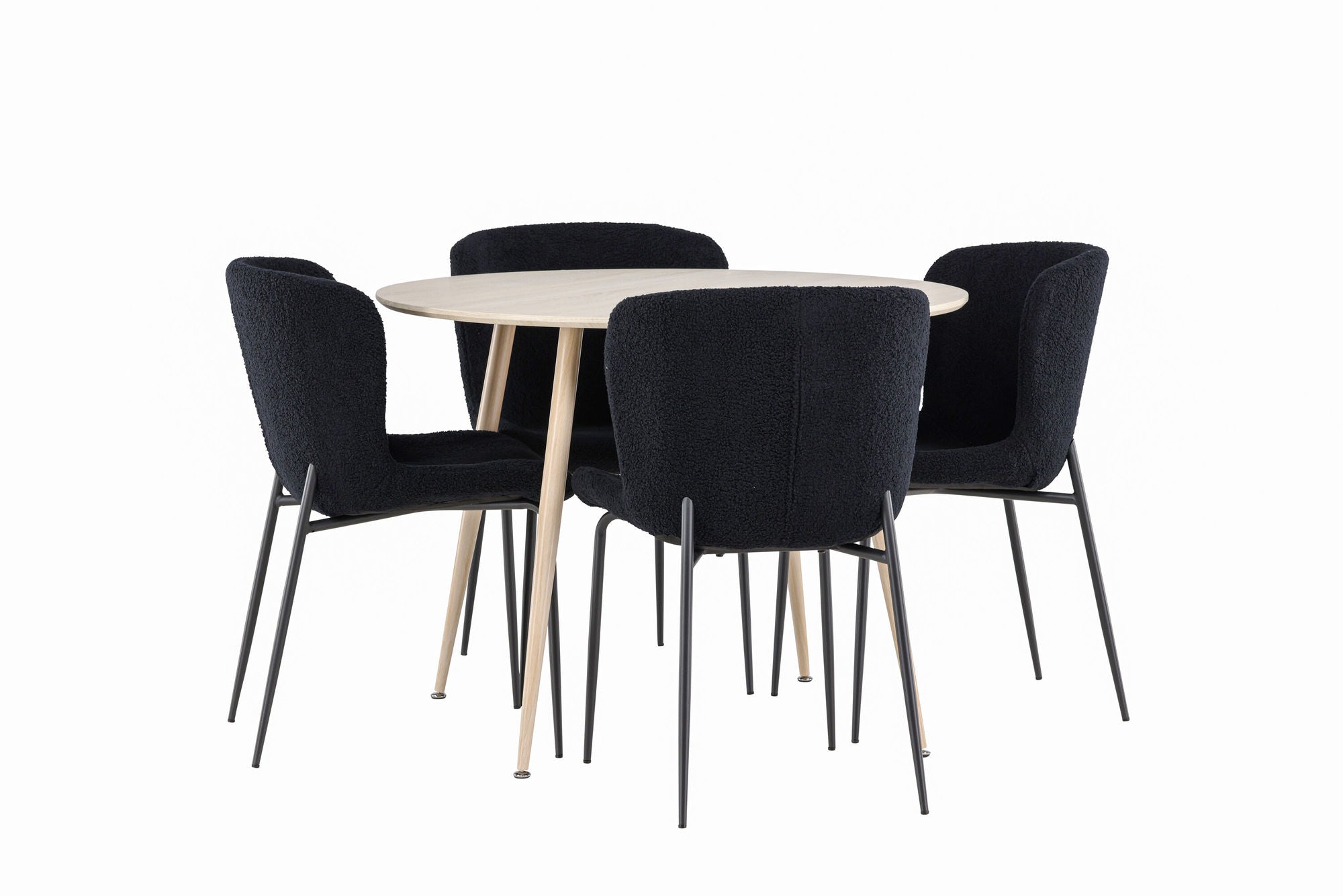 Venture Home Plaza spisebord with Modesto Spisebordsstol