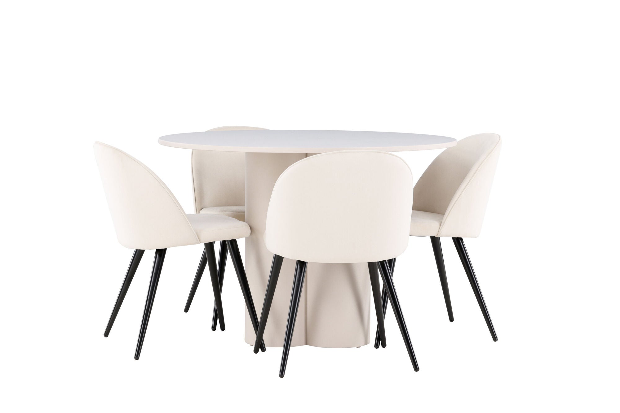 Venture Home Olivia spisebord with Velvet Spisebordsstol