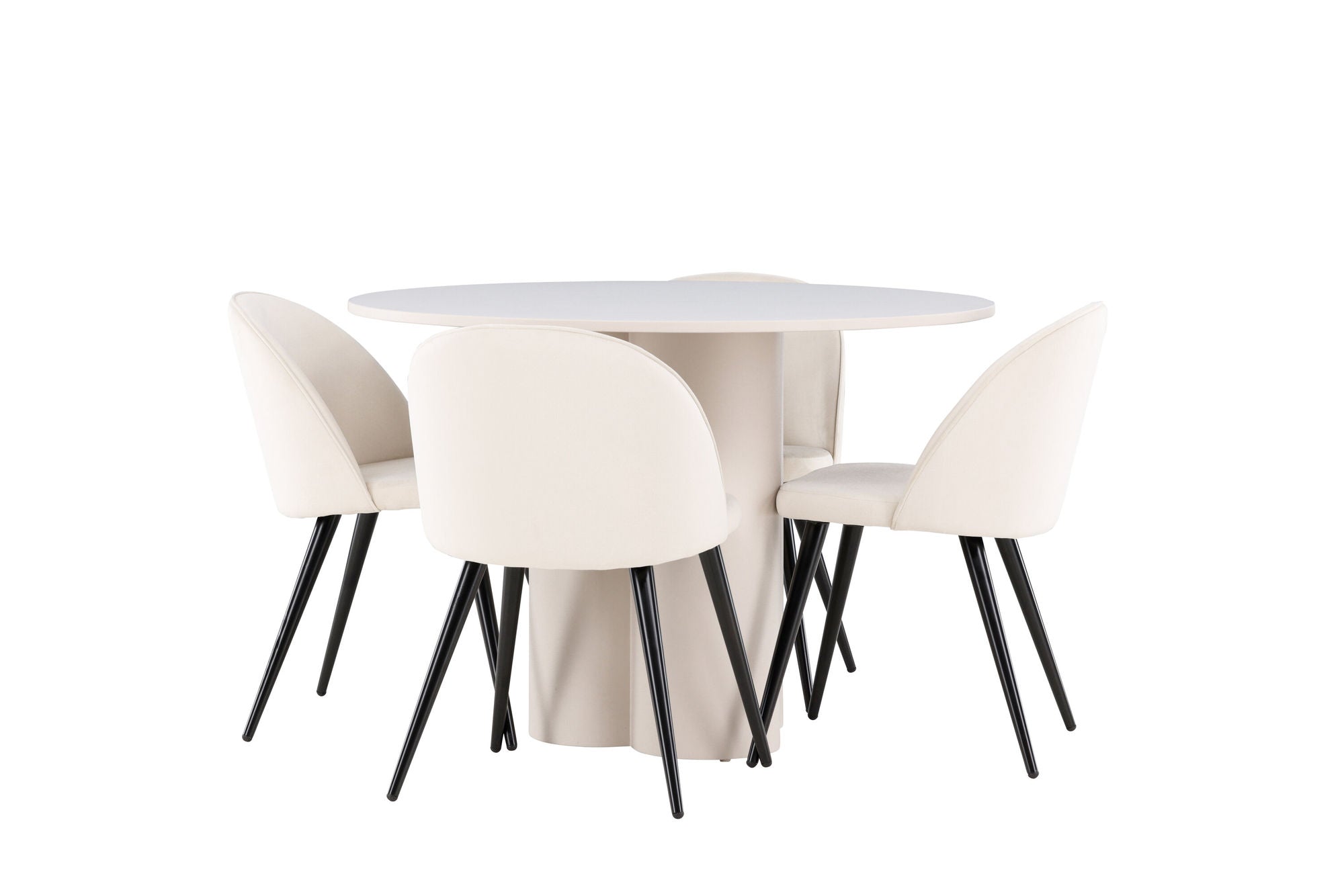 Venture Home Olivia spisebord with Velvet Spisebordsstol