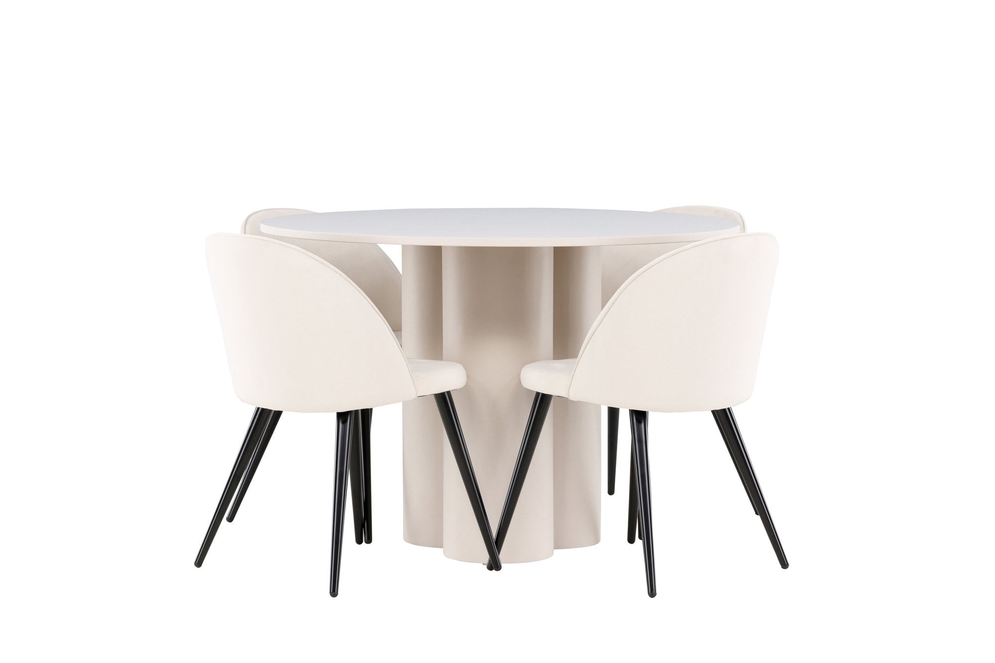 Venture Home Olivia spisebord with Velvet Spisebordsstol