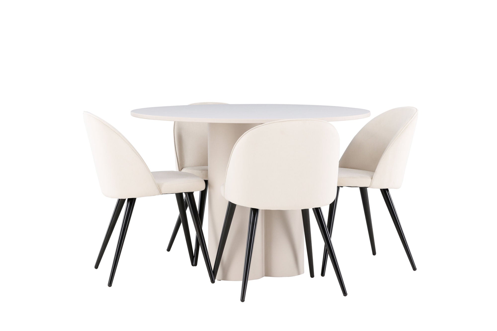 Venture Home Olivia spisebord with Velvet Spisebordsstol