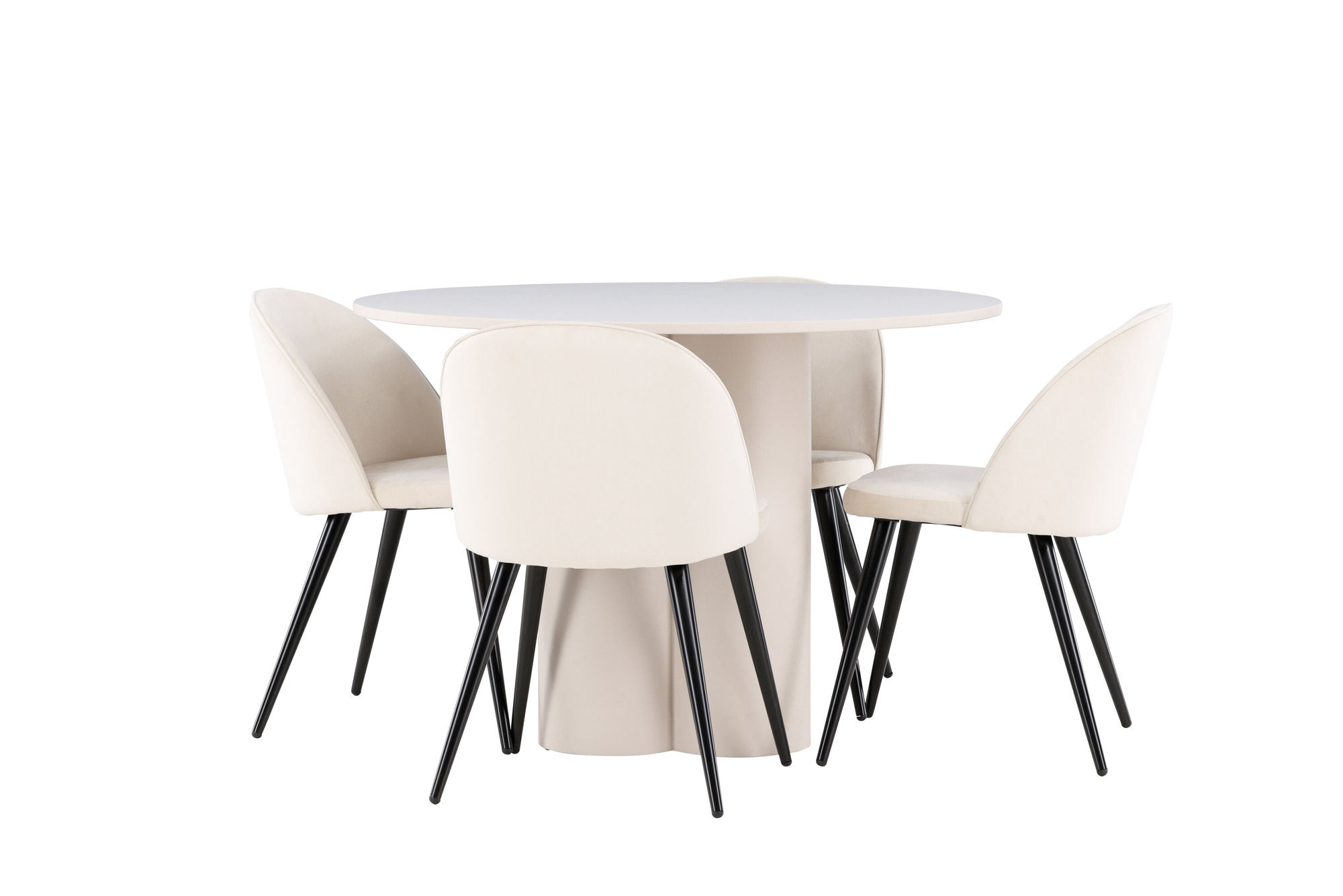 Venture Home Olivia spisebord with Velvet Spisebordsstol
